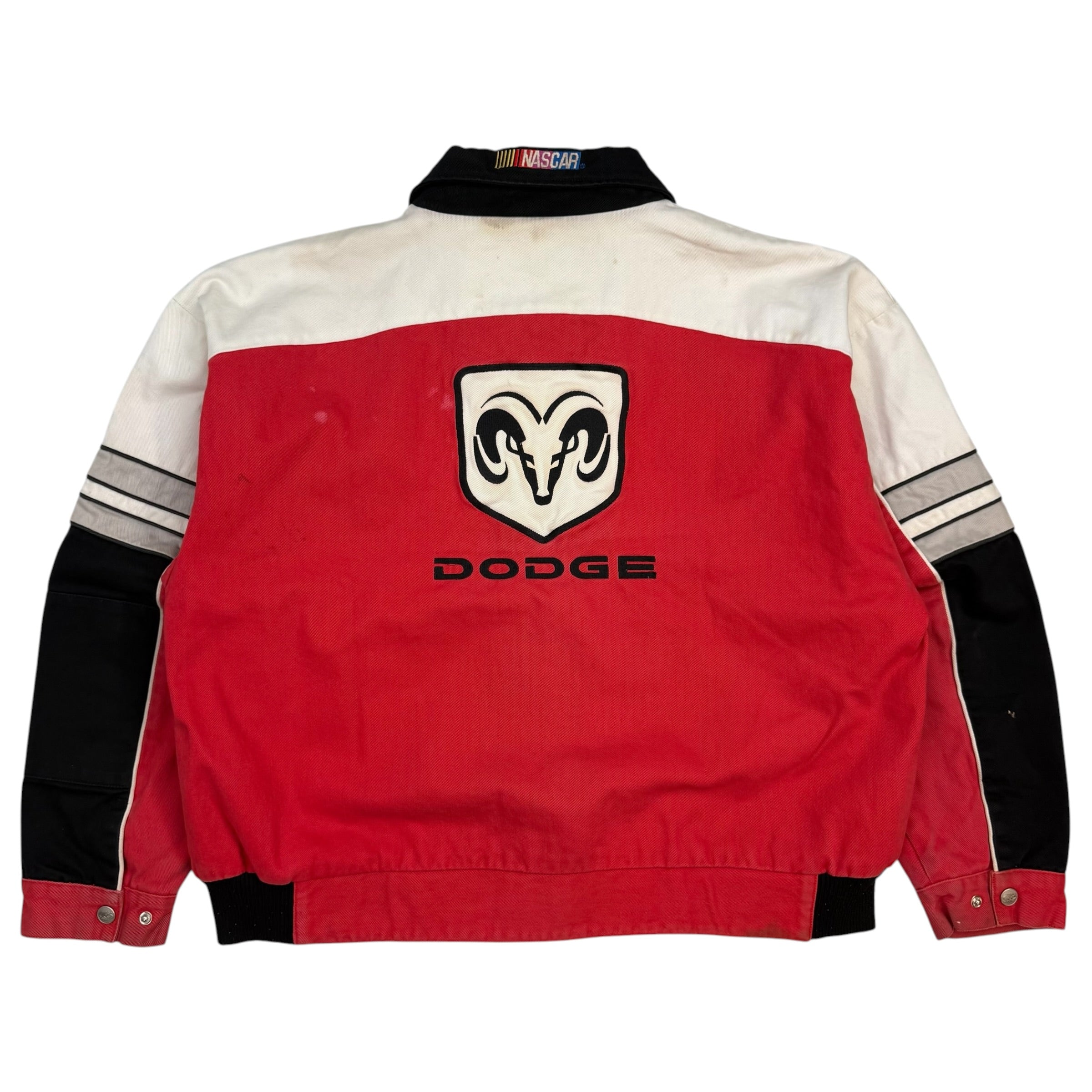 Vintage Dodge Motorsports Racing Jacket Black/Red