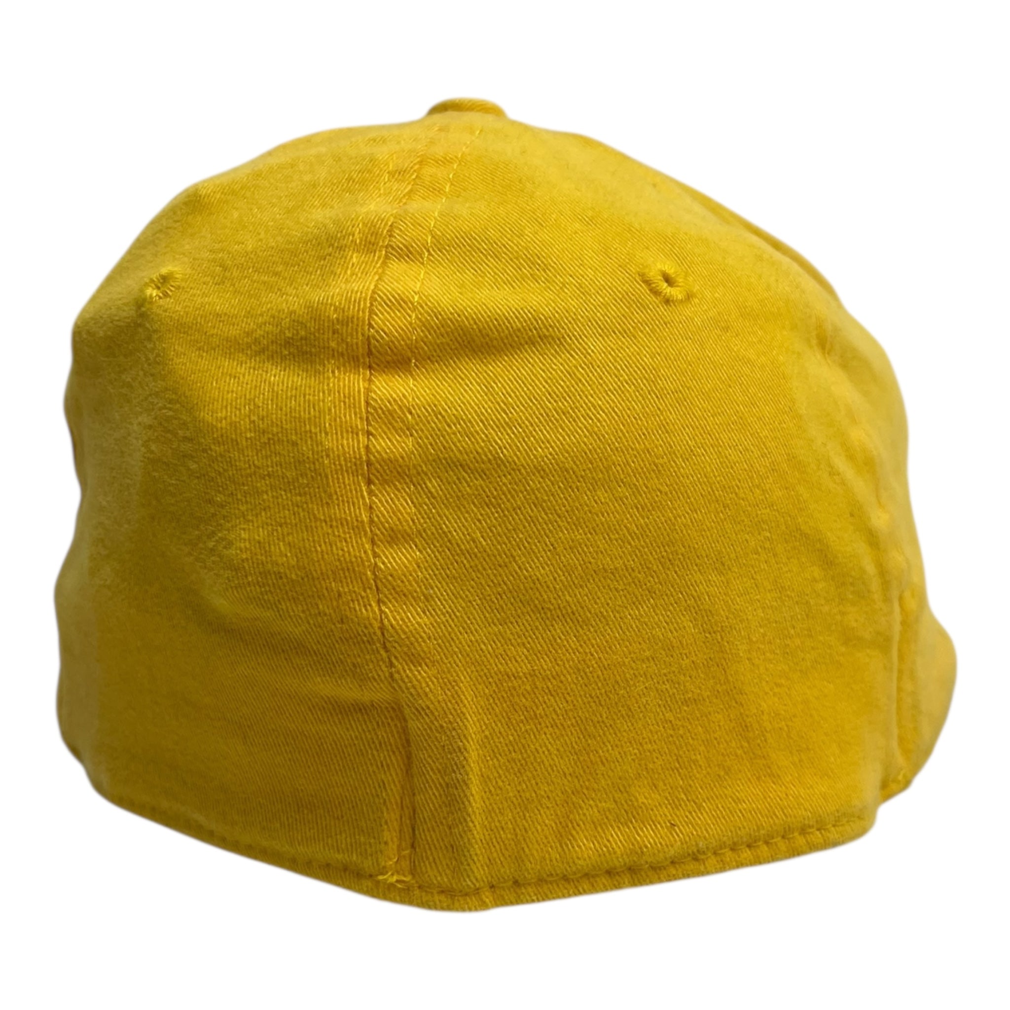 Vintage West Coast Chopper Iron Cross Hat Yellow