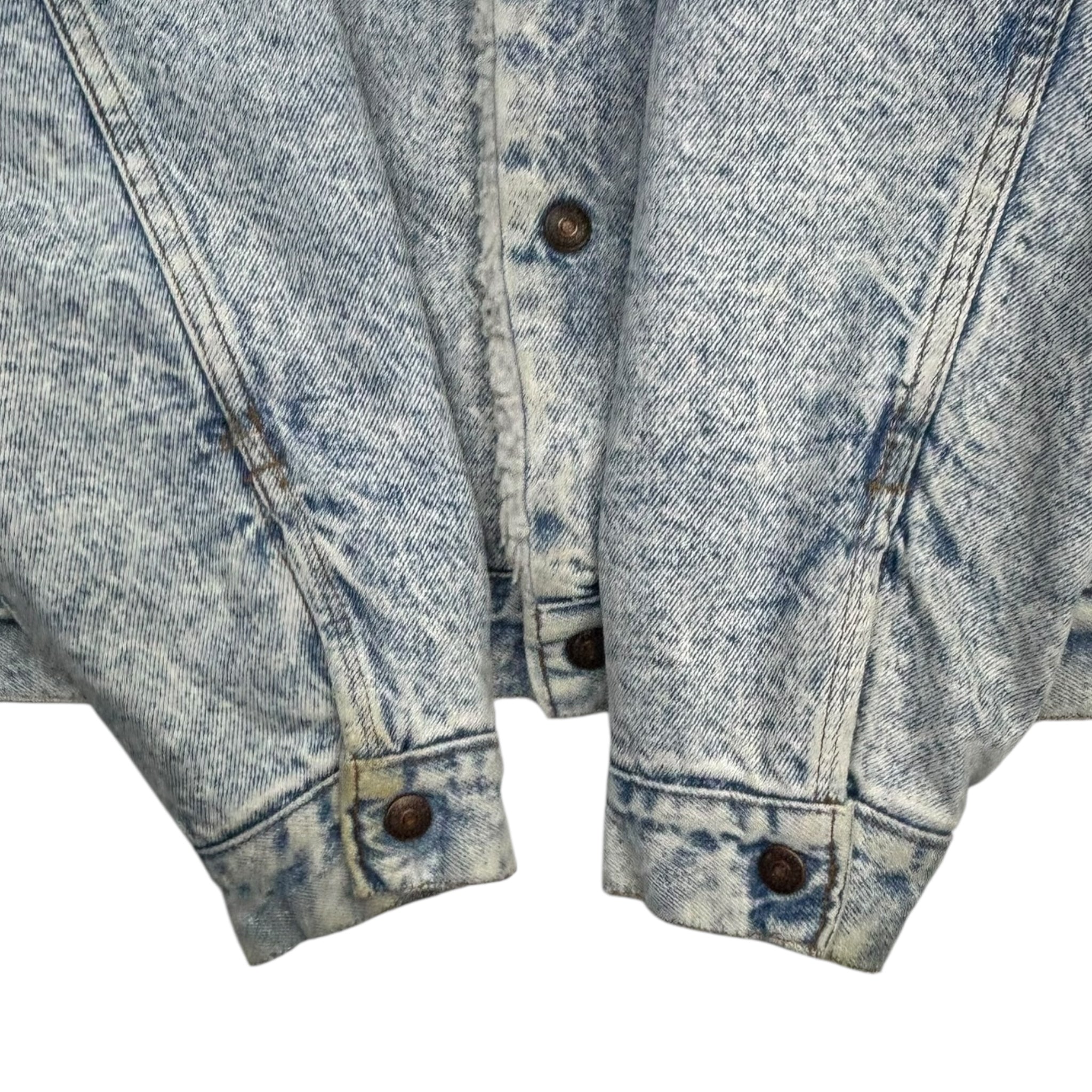 Vintage Levi’s Light Wash Denim Sherpa Jacket