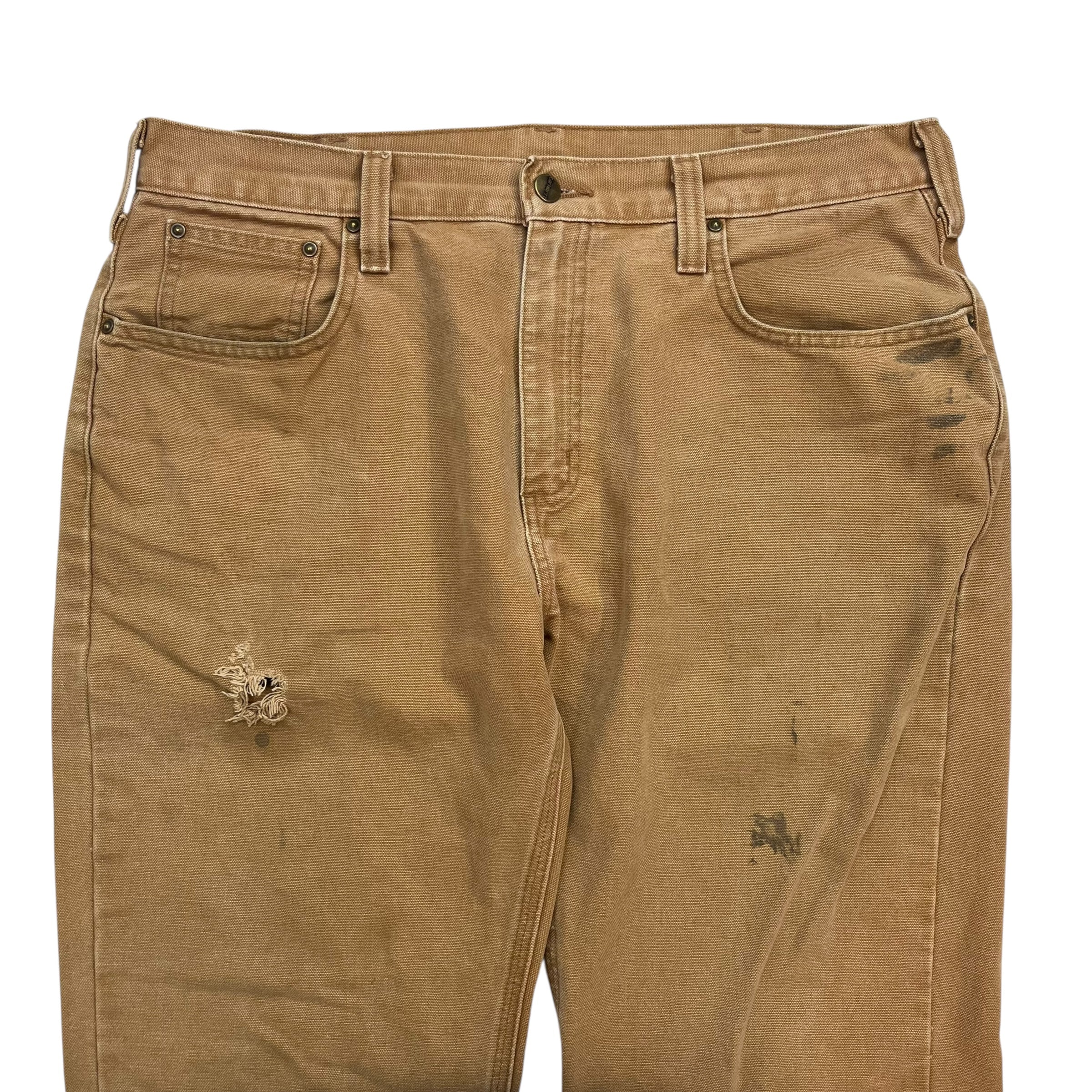 Vintage Carhartt Dungaree Pants Tan