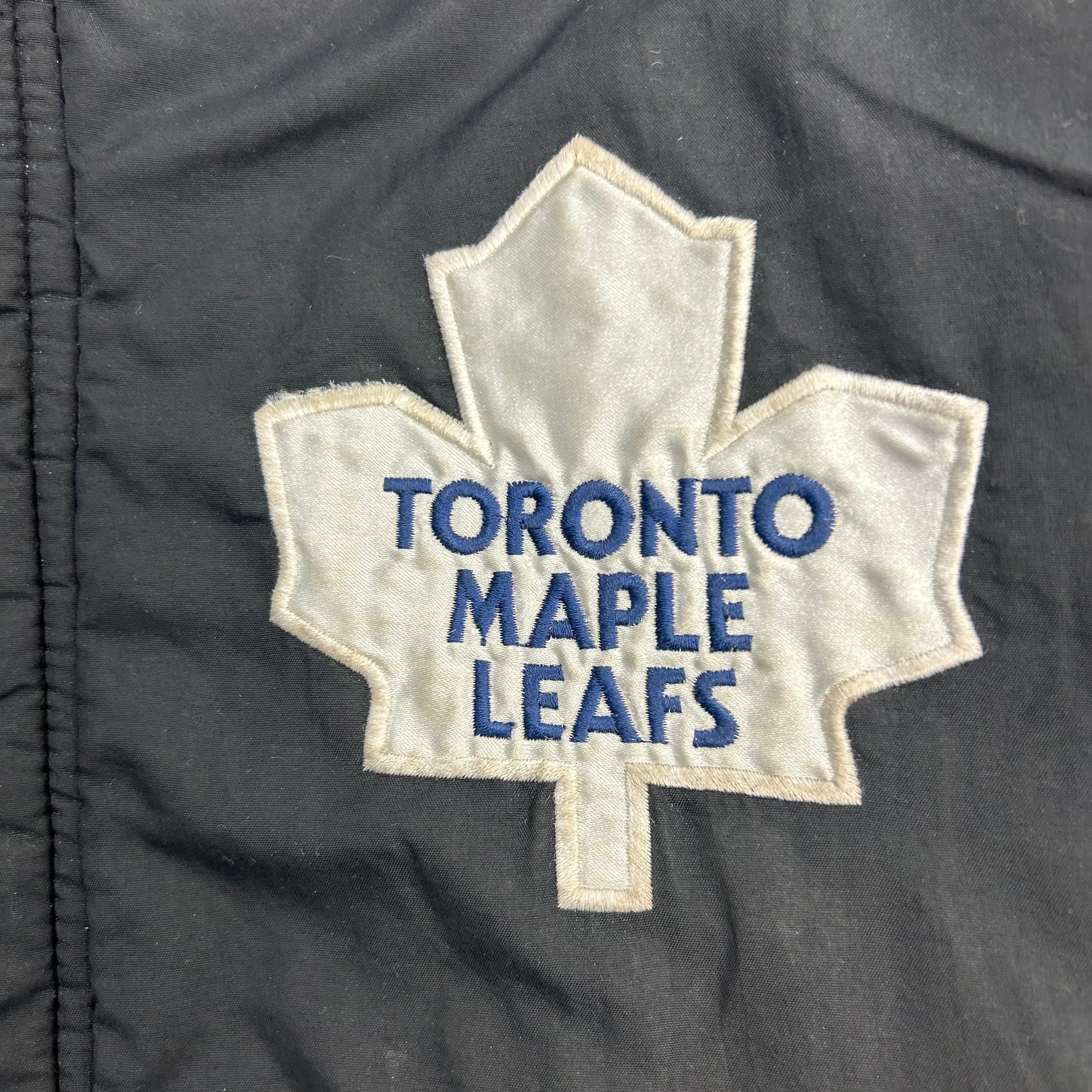 Vintage Toronto Maple Leafs Chalk Line Parka Jacket