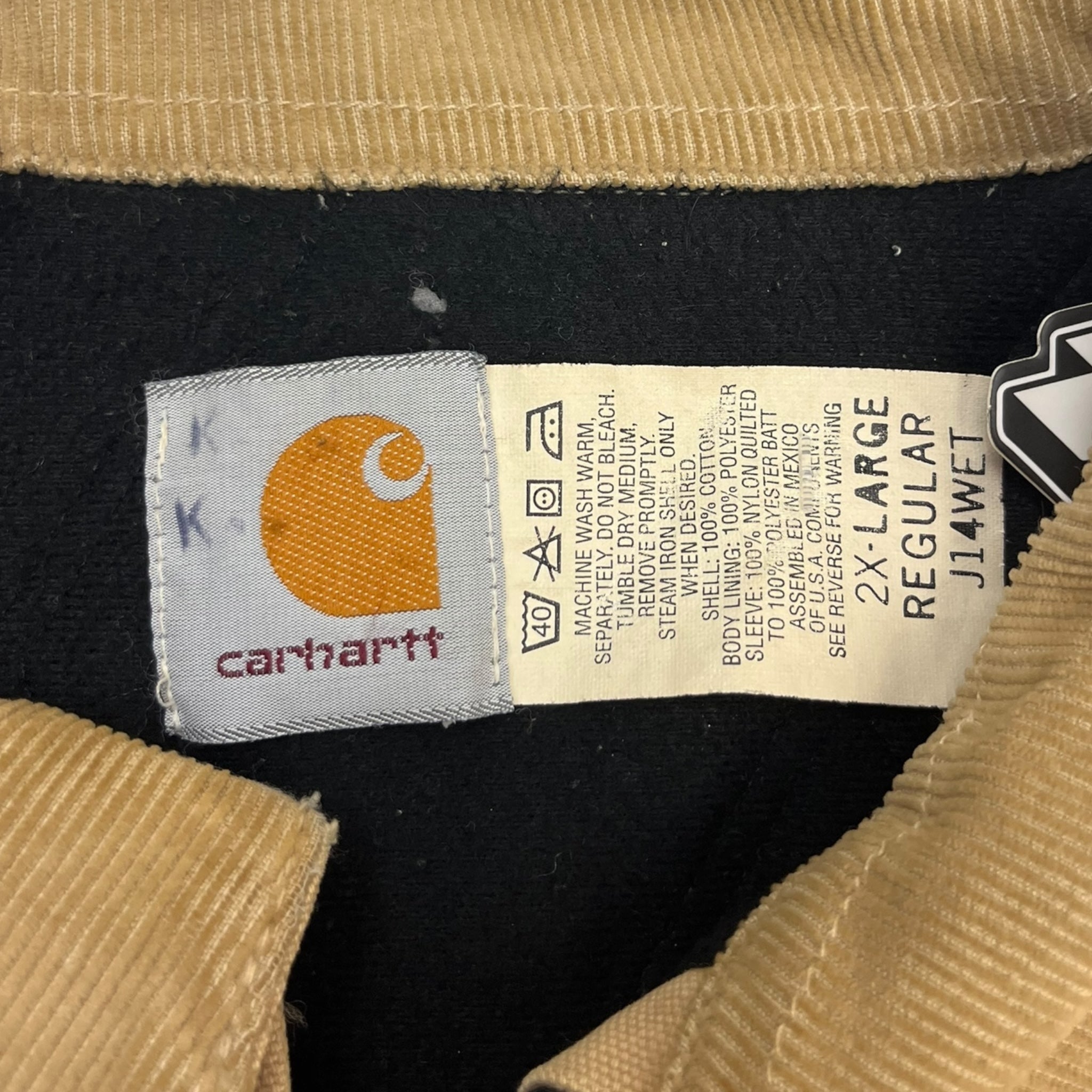 Vintage Carhartt Santa Fe JQ23 Jacket Tan