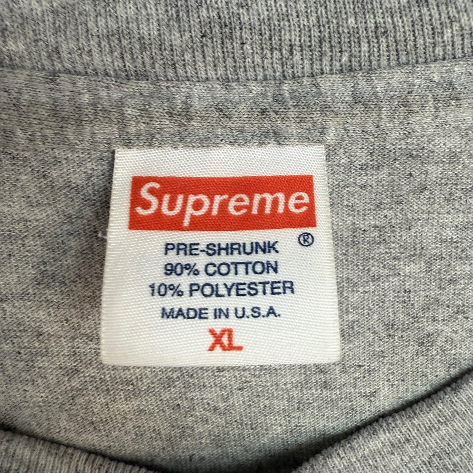 Supreme Mantra Tee Grey