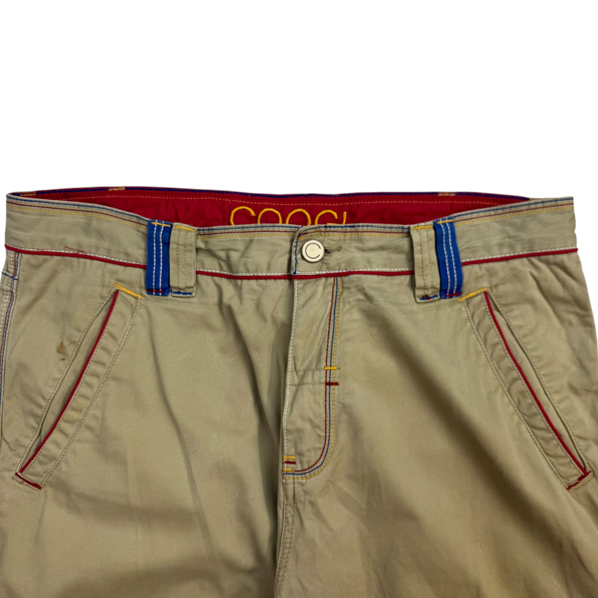 Vintage Coogi Cargo Shorts Beige