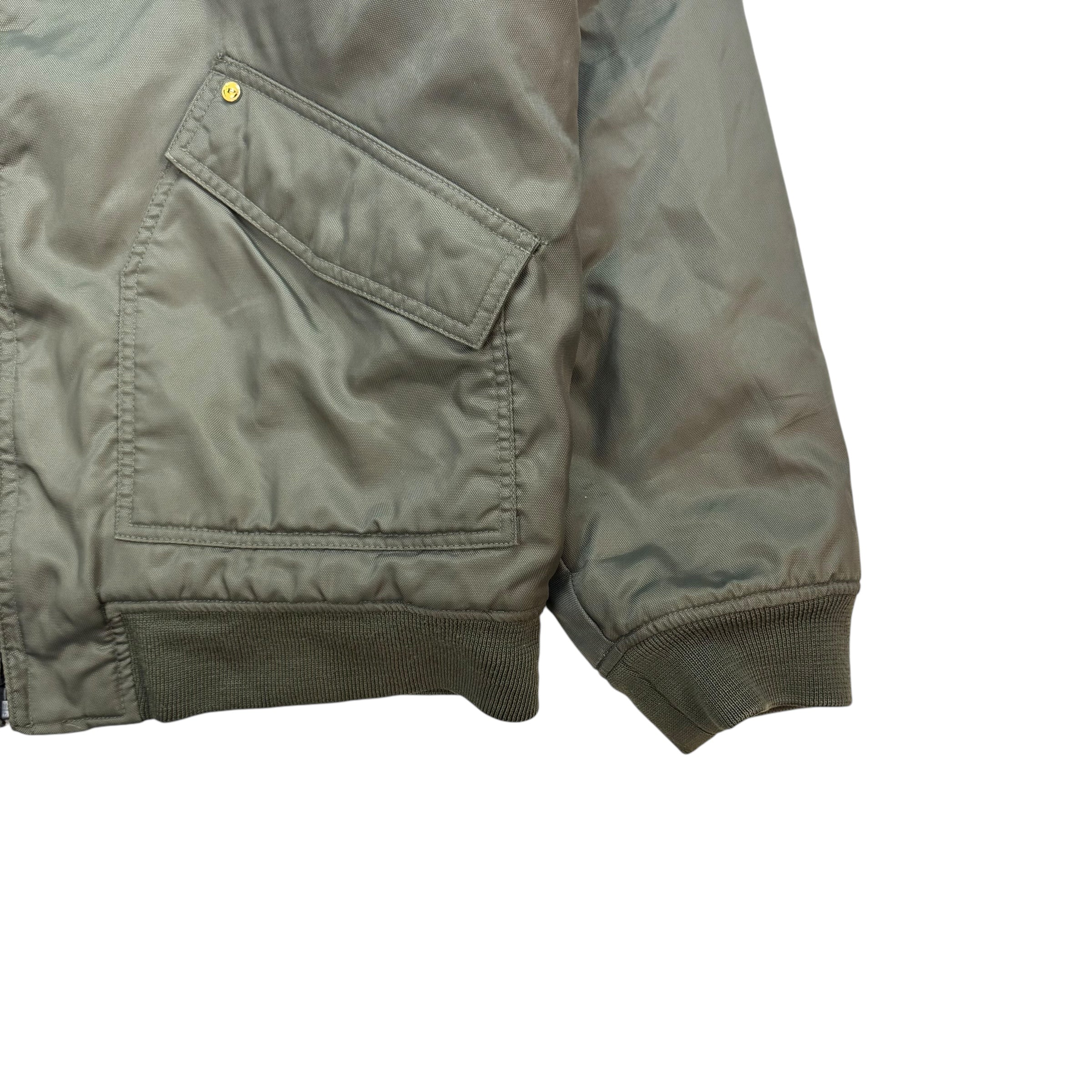 Vintage Phat Farm Bomber Jacket Green