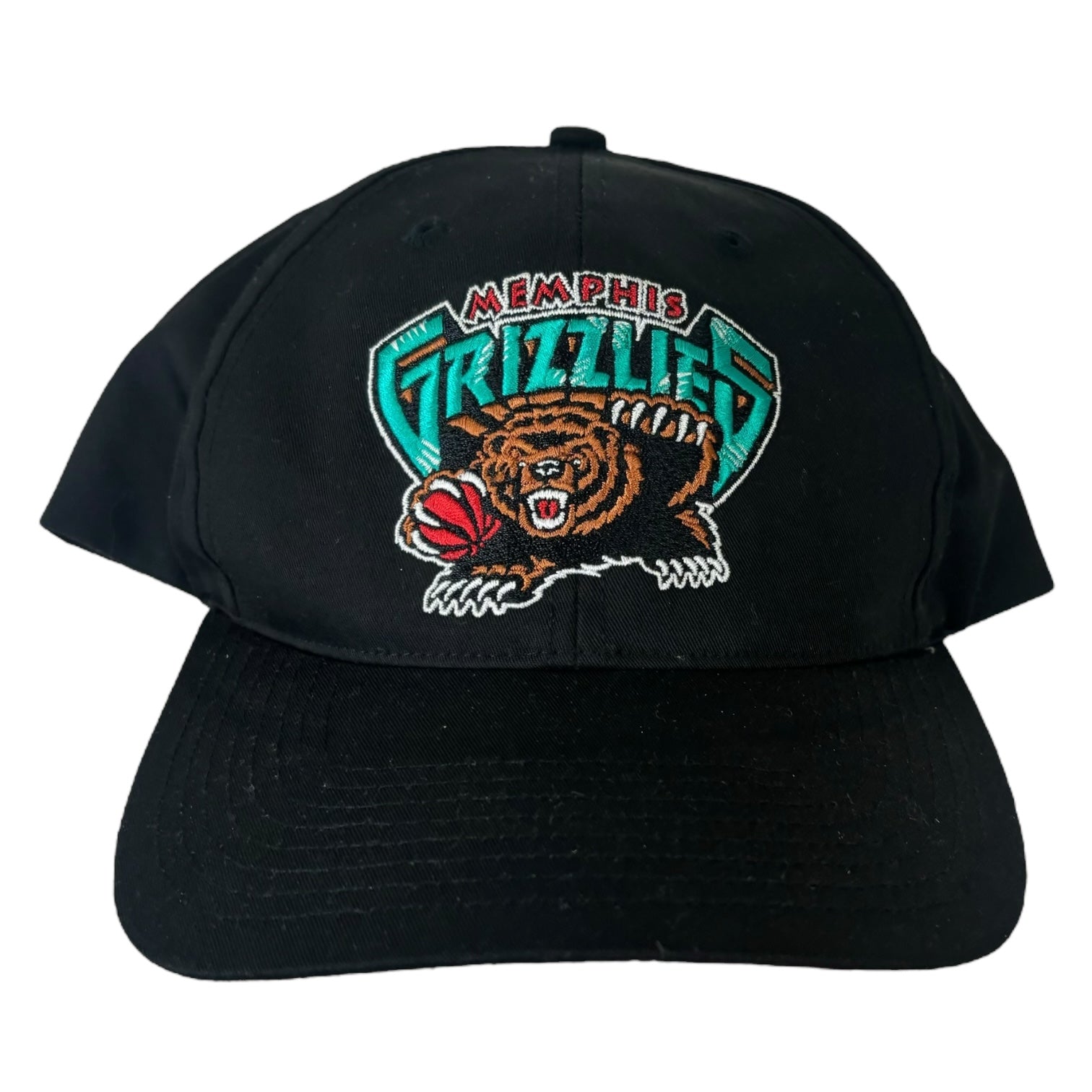 Vintage Memphis Grizzlies Snapback Hat Black