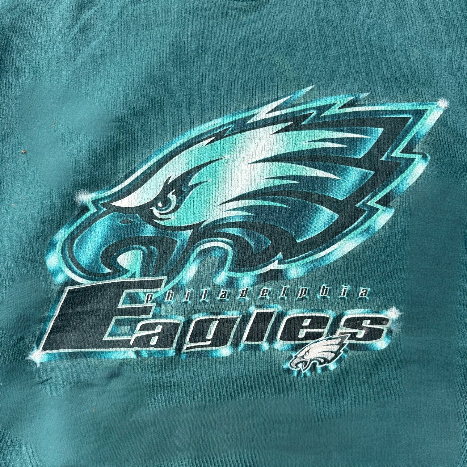 Vintage Pro Player Philadelphia Eagles Crewneck Green
