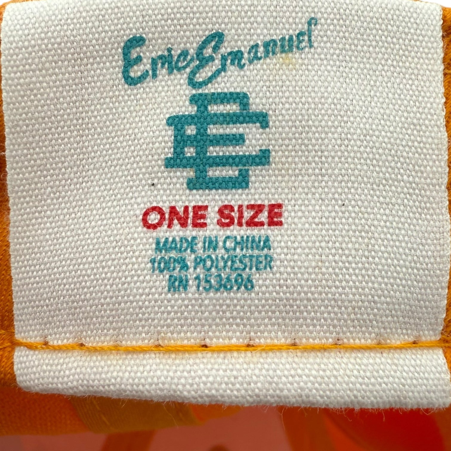 Eric Emanuel EE Basic Hat Yellow/White