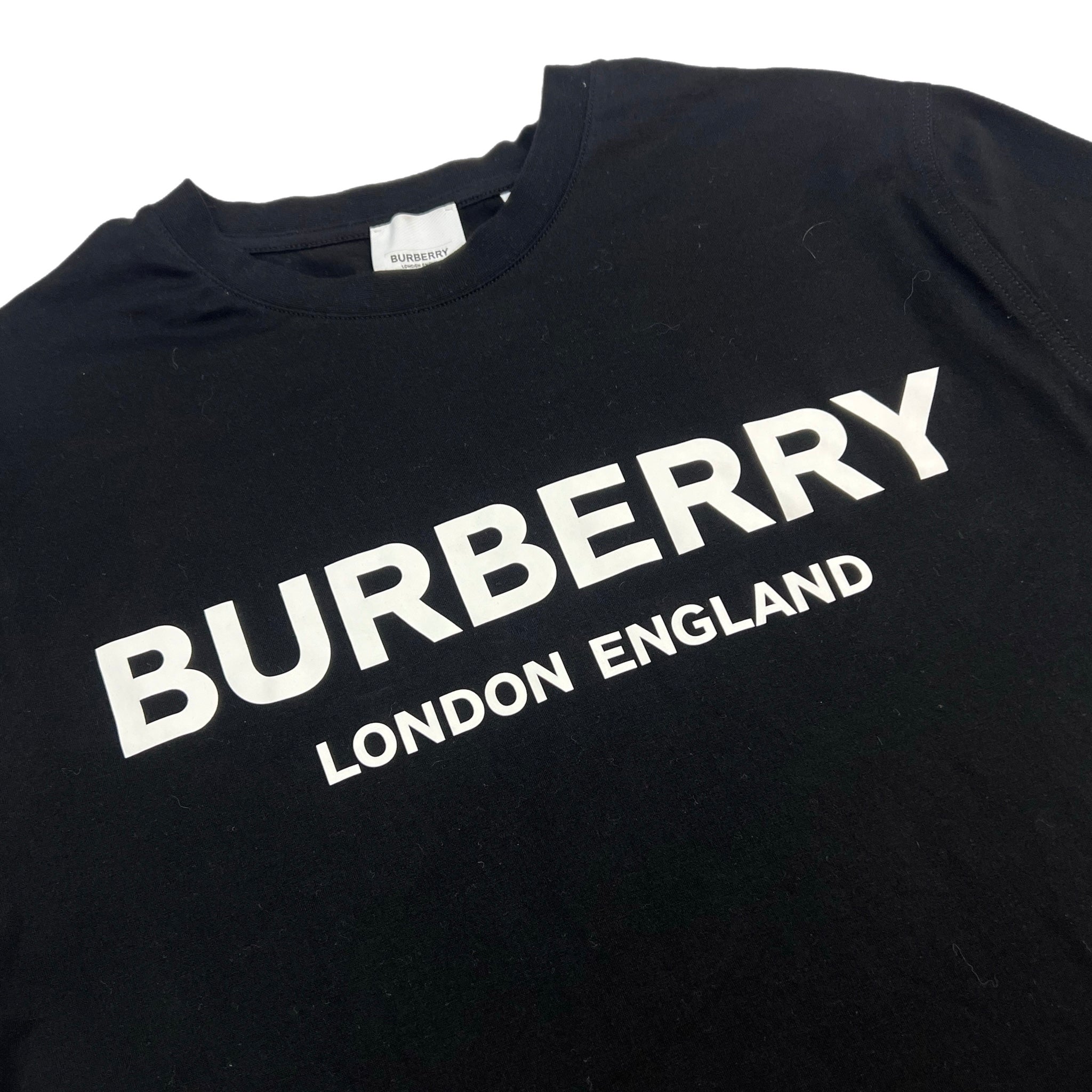 Burberry Logo Tee Black