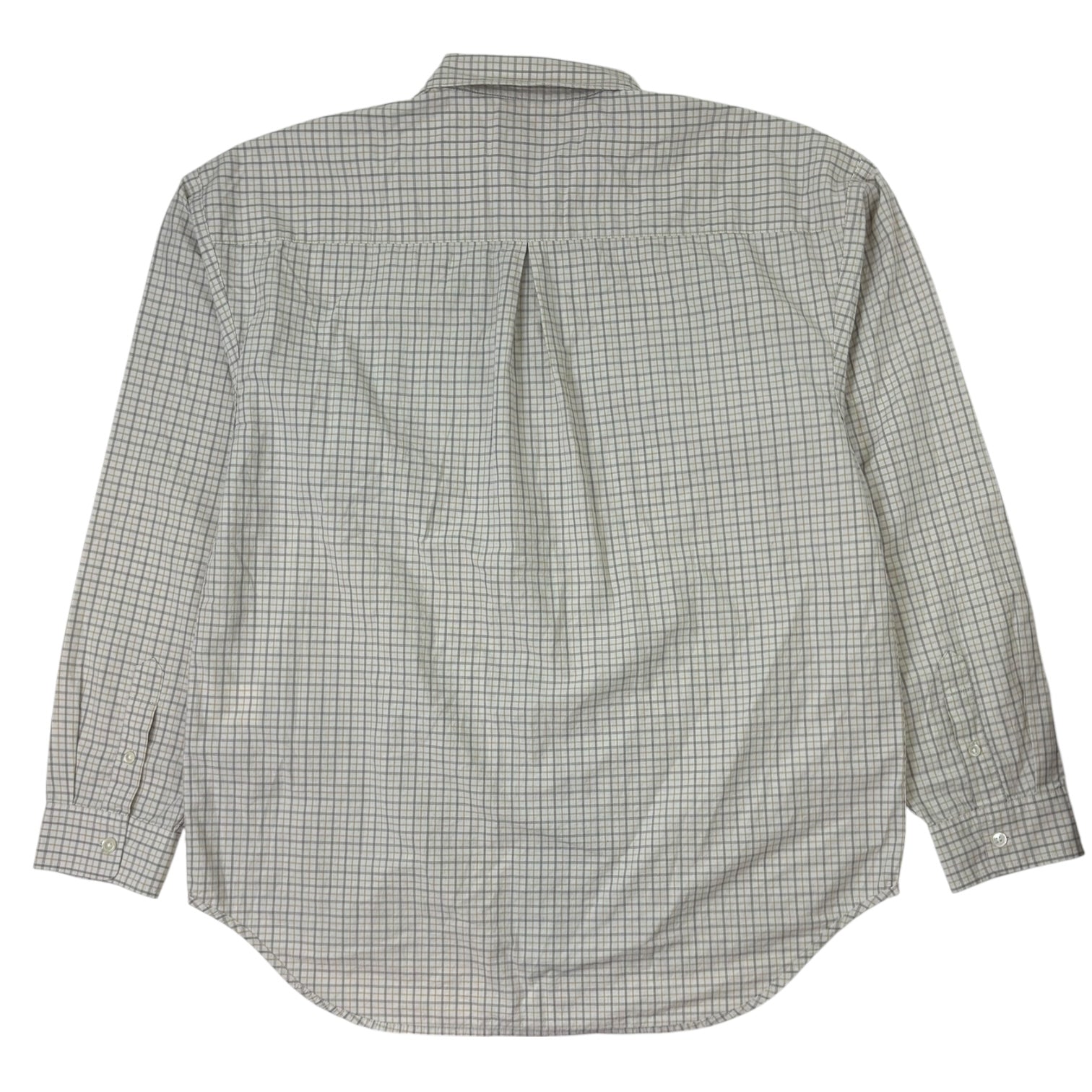 Stussy Classic Inside Out Long Sleeve Shirt Off White