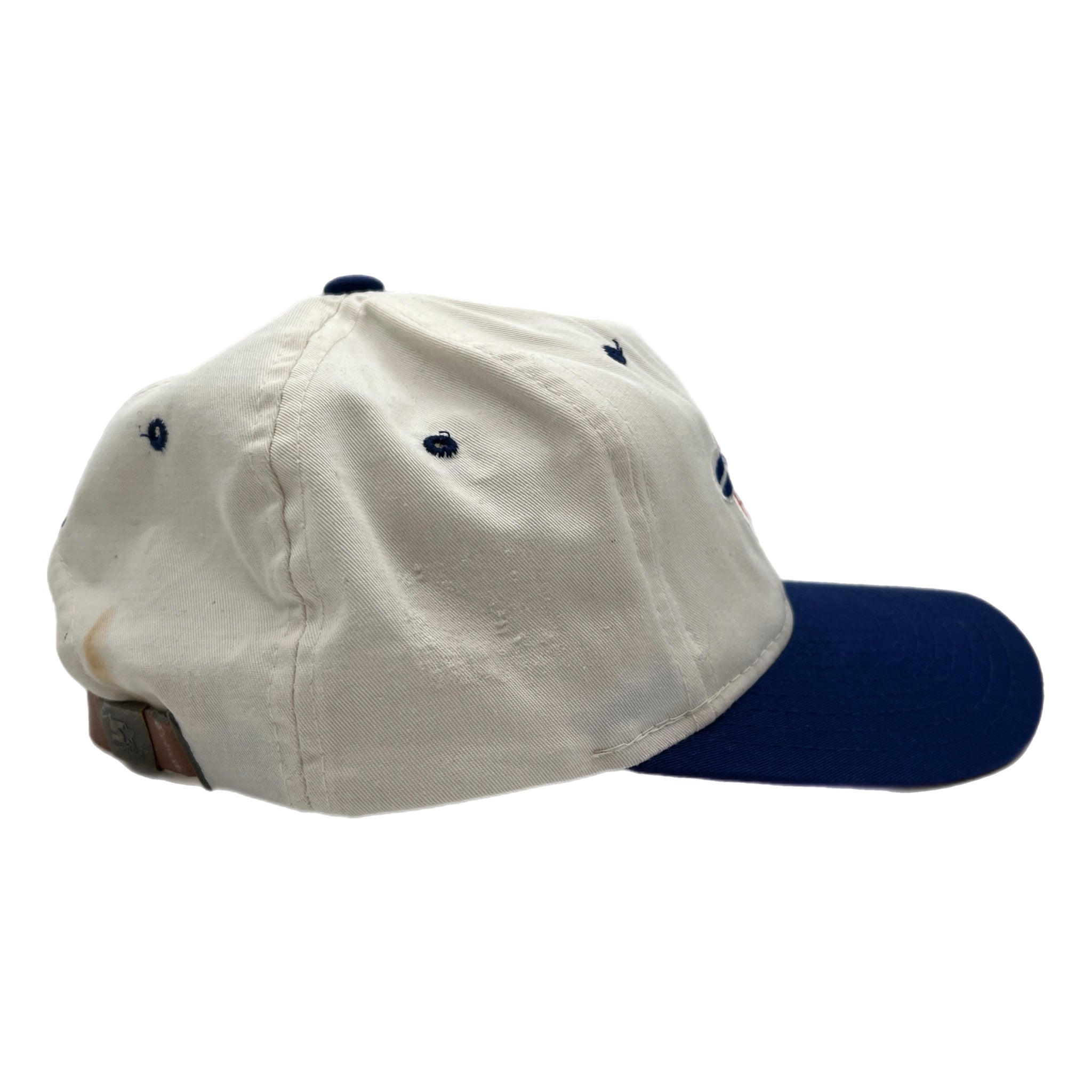 Vintage Toronto Blue Jays Strap Back Starter Hat Blue/White