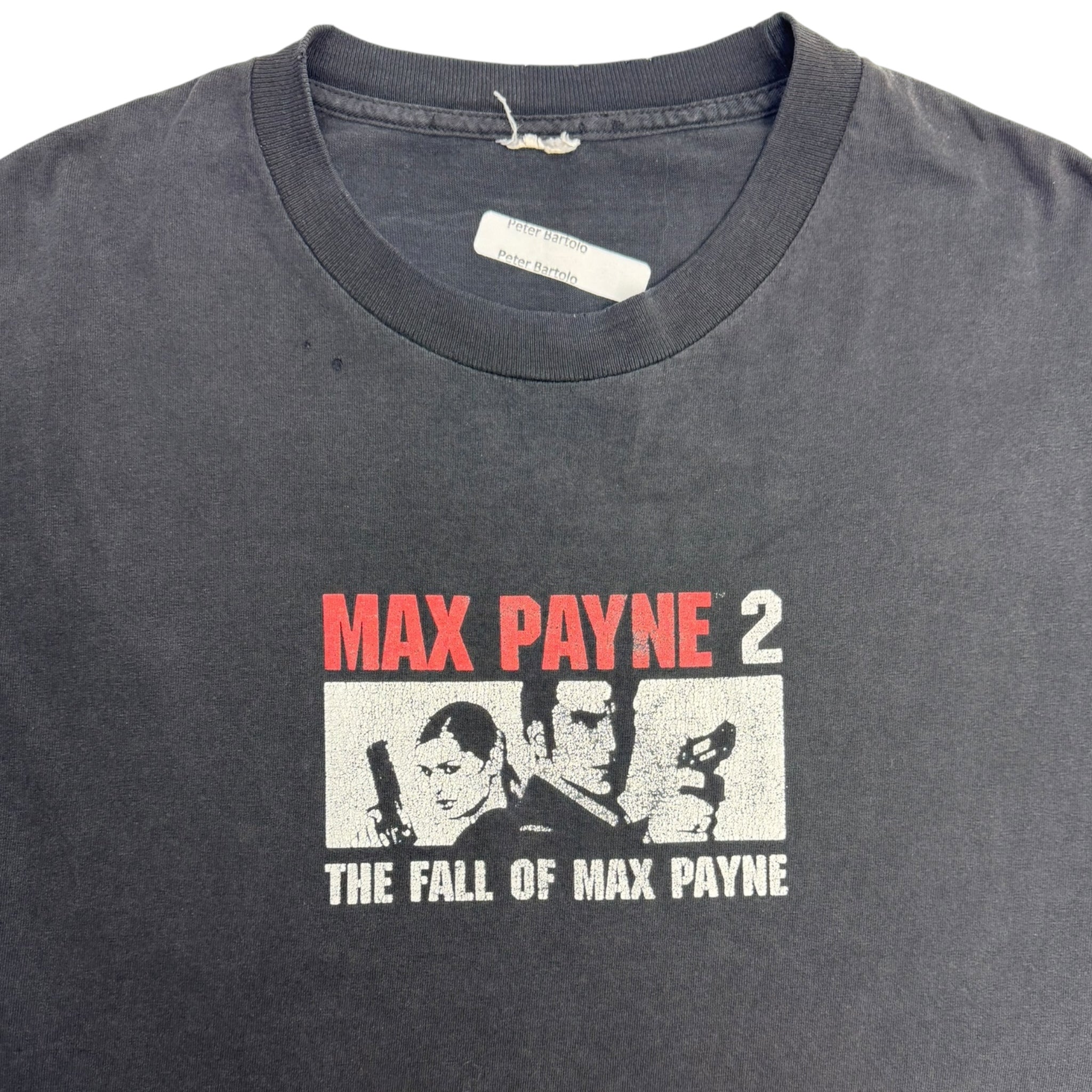 2003 Max Payne “The Fall Of Max Payne” Gaming T-Shirt
