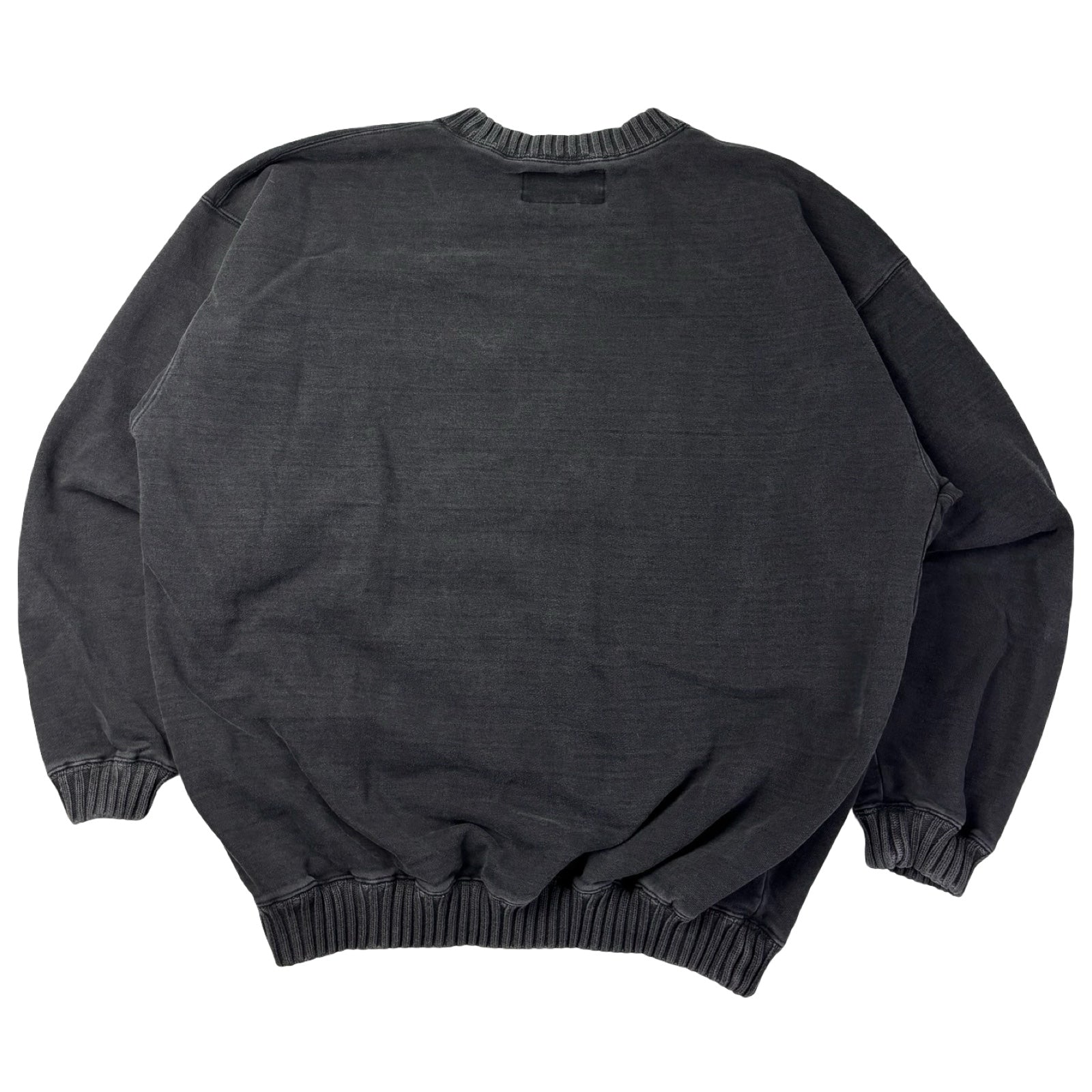 1990 Avirex U.S.S. Hornet Crewneck Faded Black