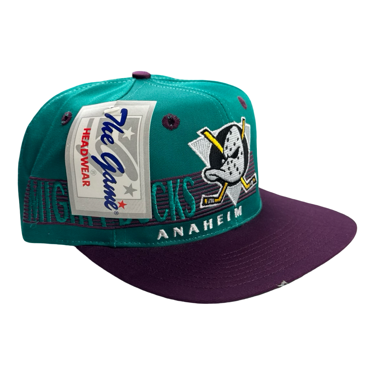 Vintage Anaheim Mighty Ducks ‘The Game’ Snapback NHL Hat