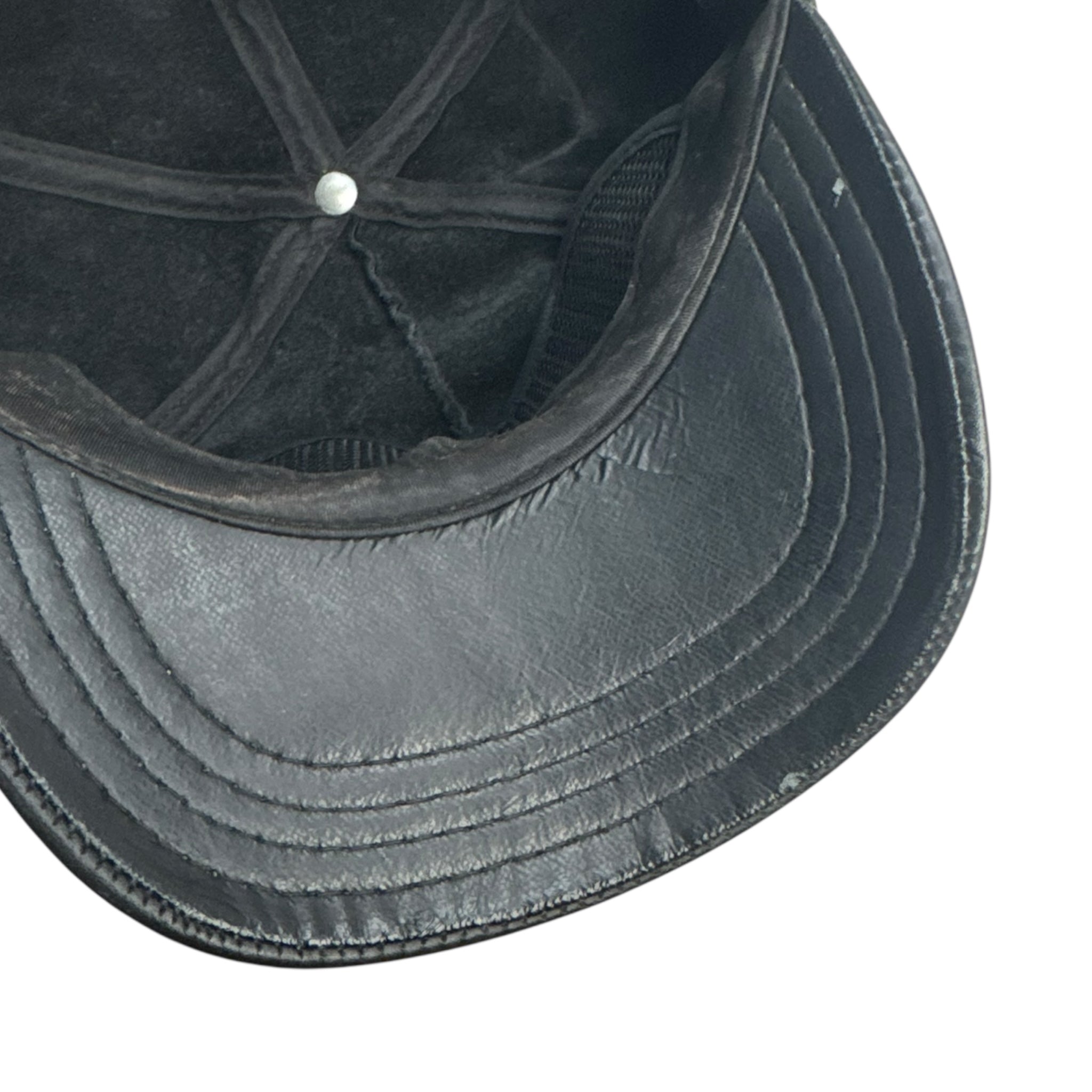 Vintage Harley Davidson Leather Hat