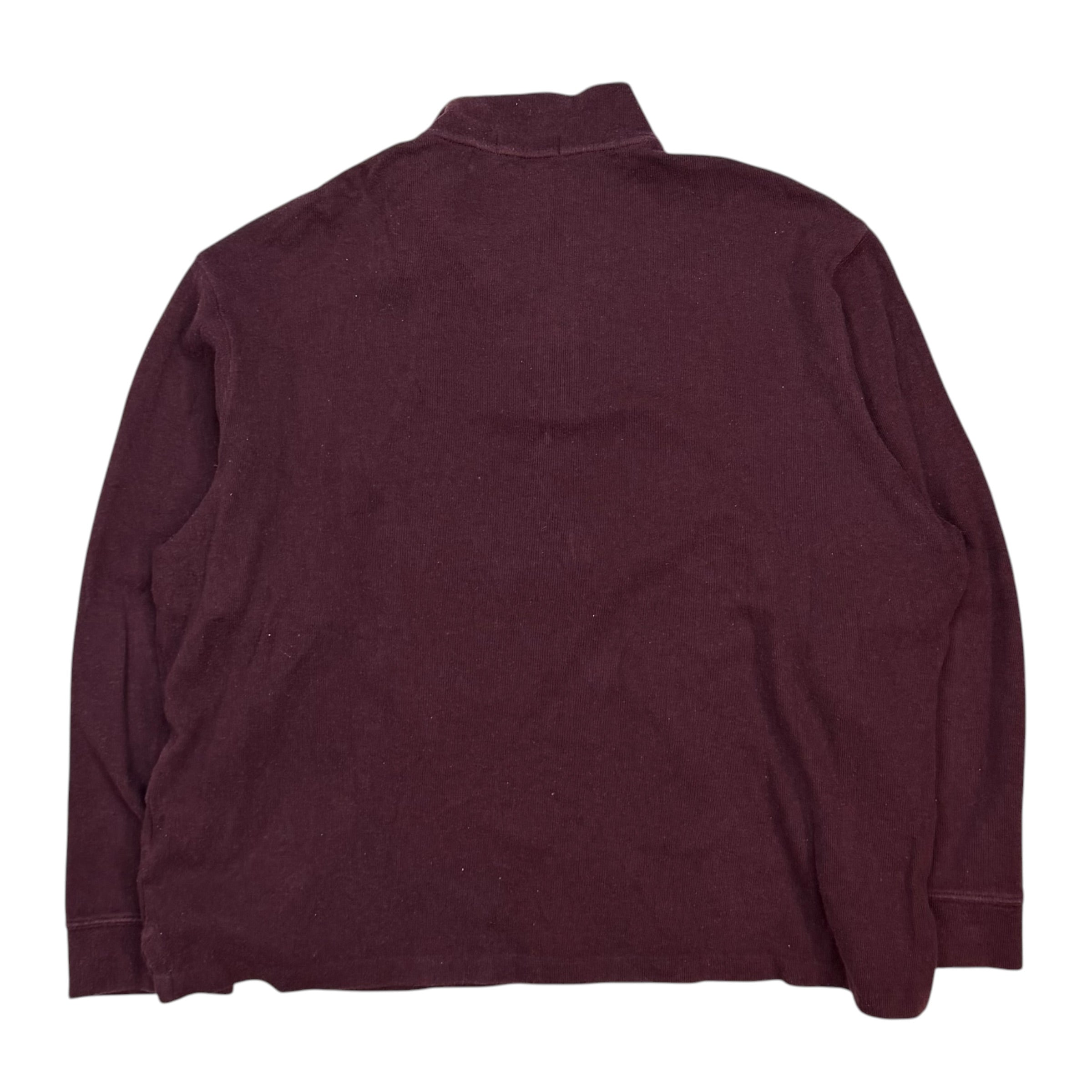 Vintage Polo Ralph Lauren Quarter Zip Burgundy