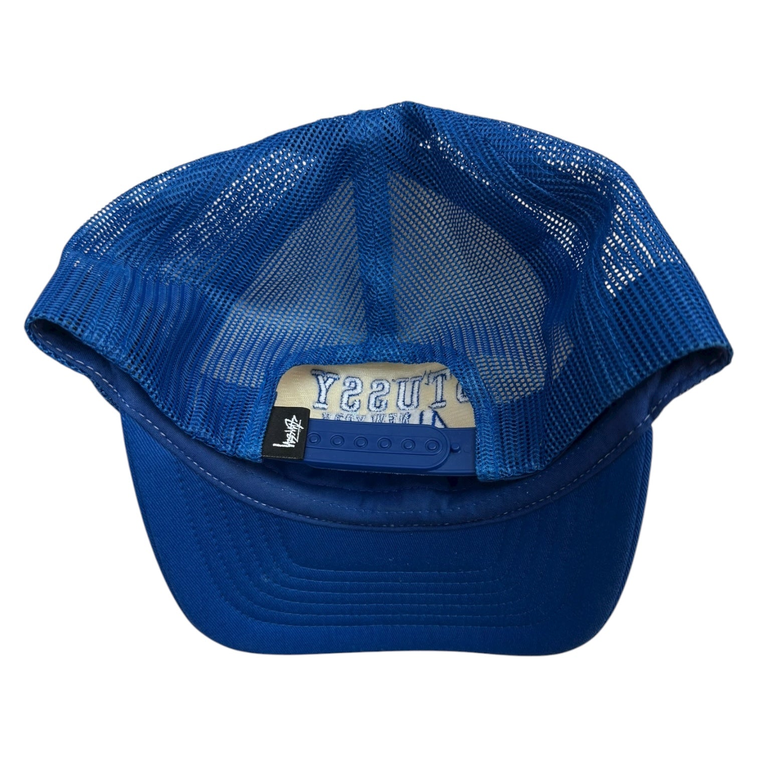 Stüssy Big 4 Trucker Hat Blue
