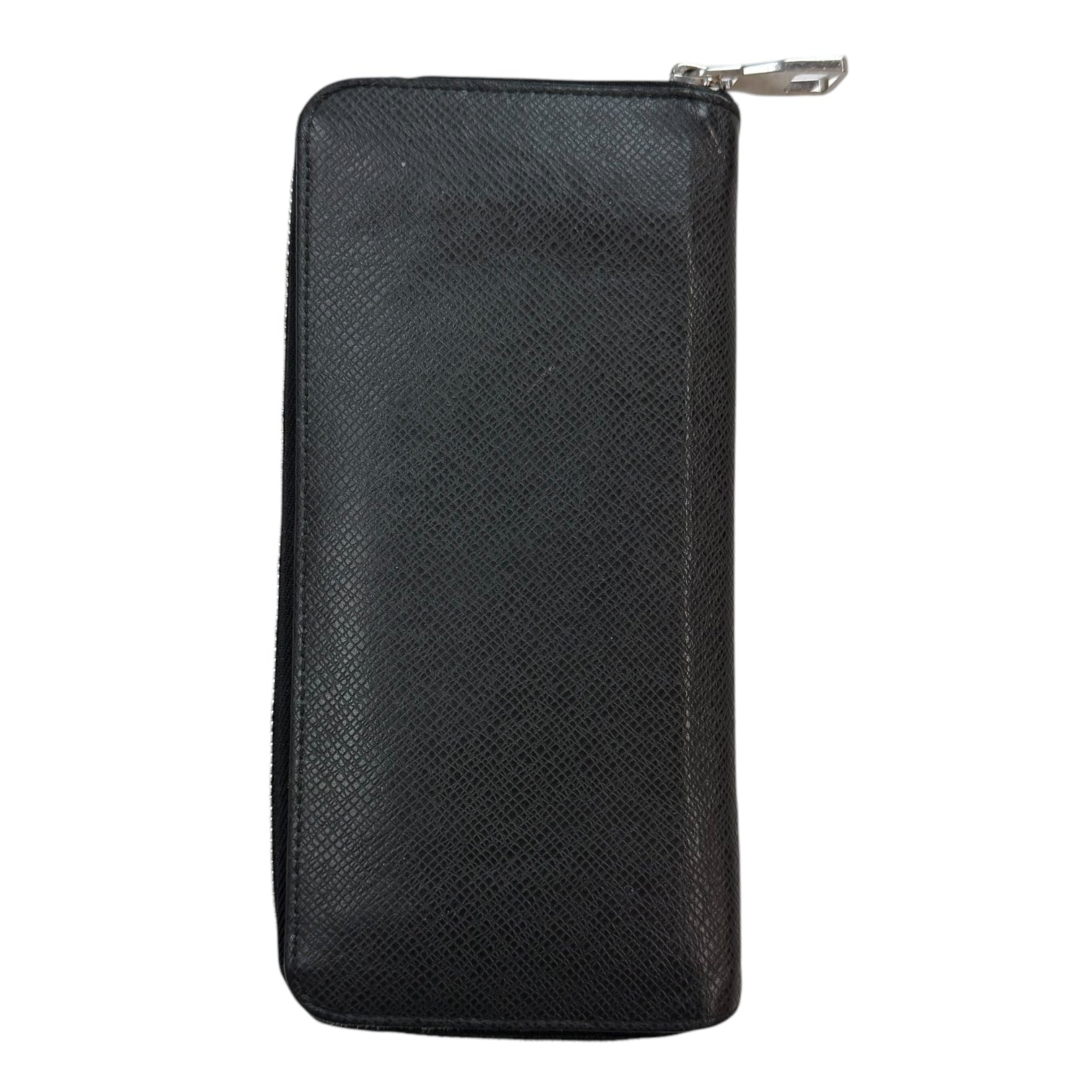 Louis Vuitton Taiga Portefeuille Bi-Fold Wallet Black