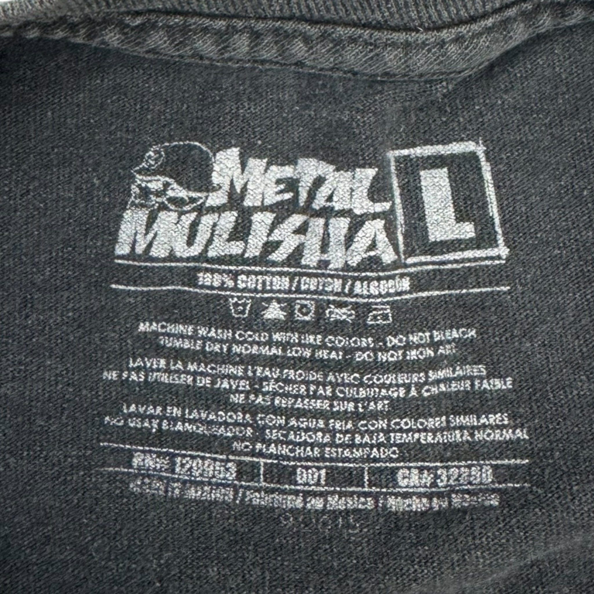 Y2K Metal Mulisha Mall Goth T-Shirt Faded Black