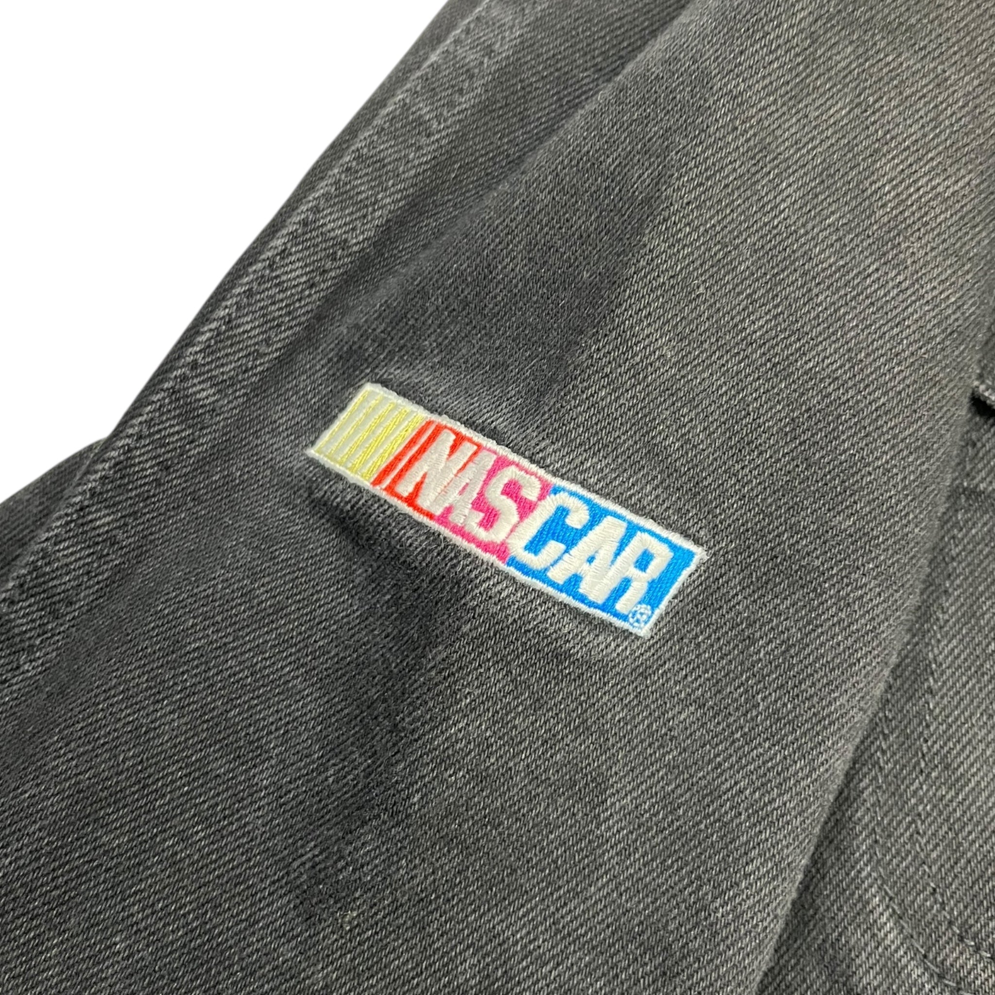 Vintage Jeff Gordon Nascar Black Denim Jacket