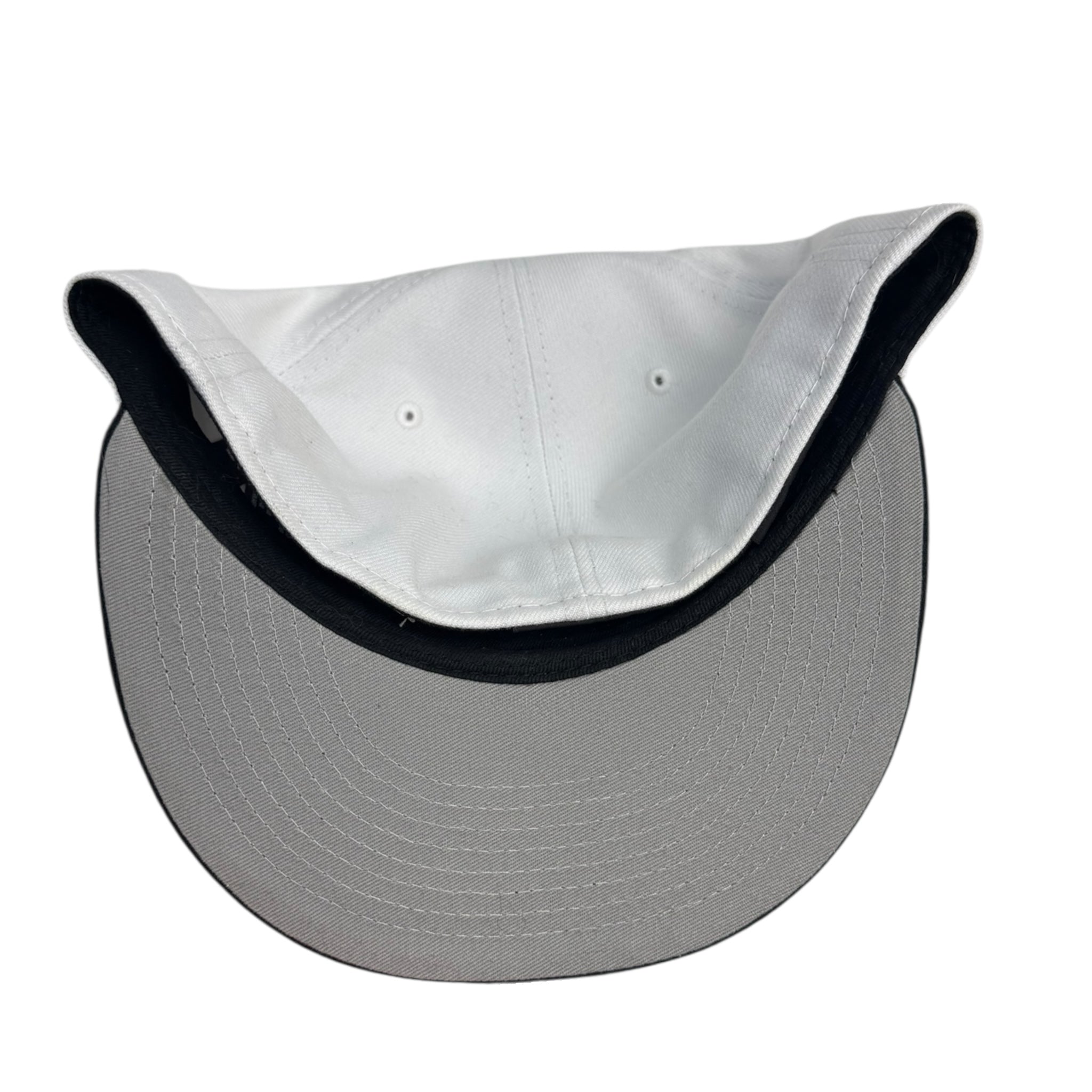 Stussy Curly S Fitted Hat White/Black