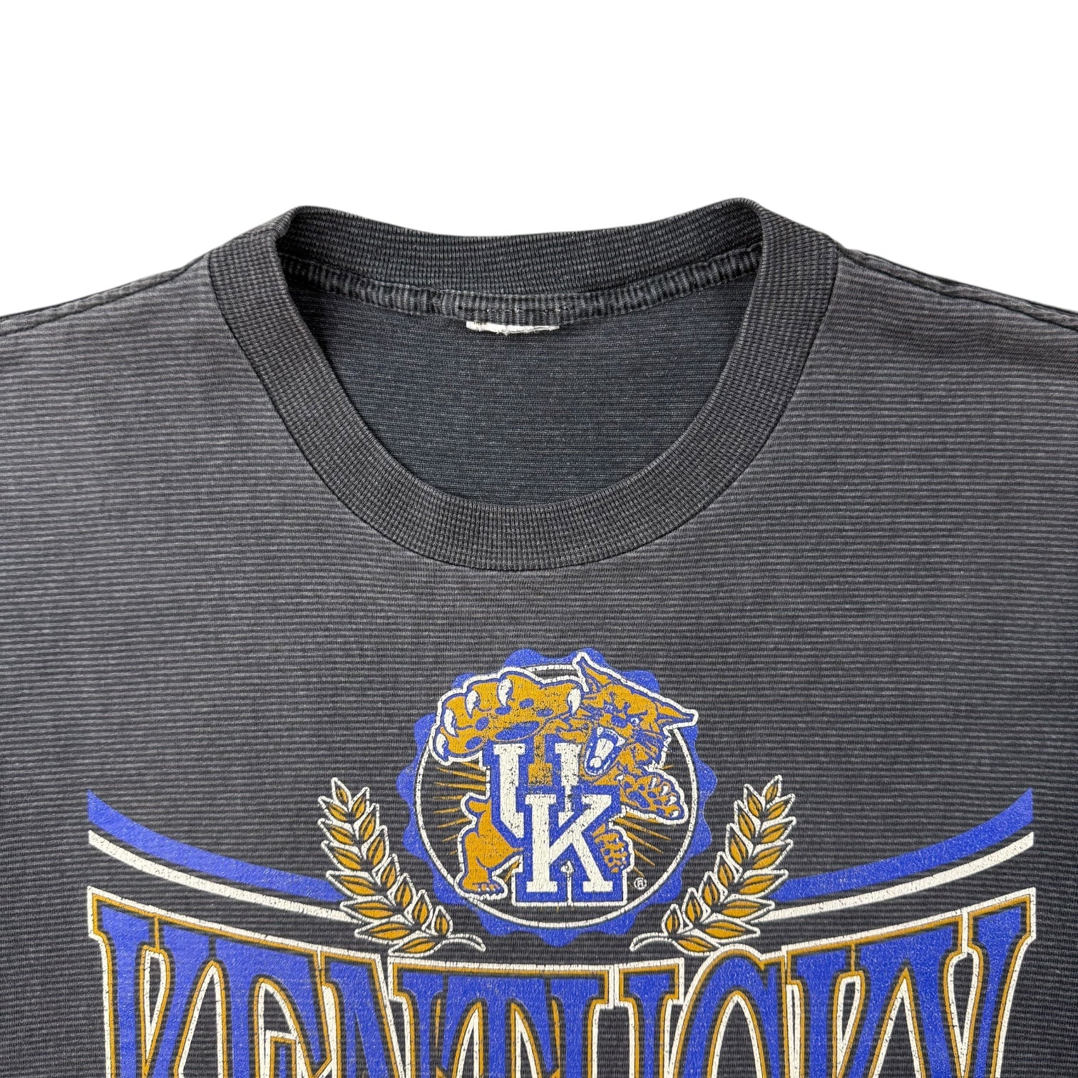 Vintage Kentucky Wildcats Stripe Tee Black/Grey