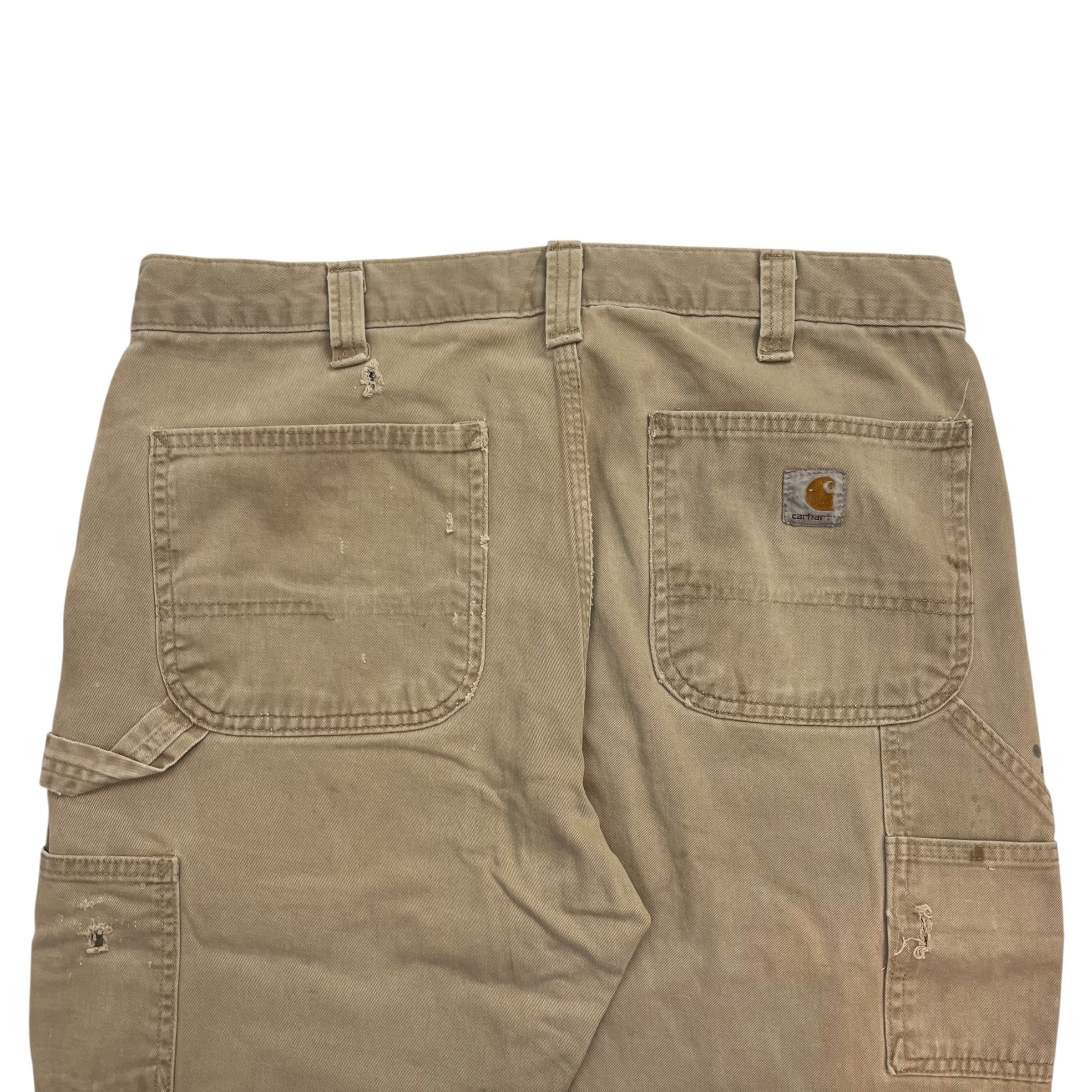 Vintage Carhartt Dungaree Pants Beige