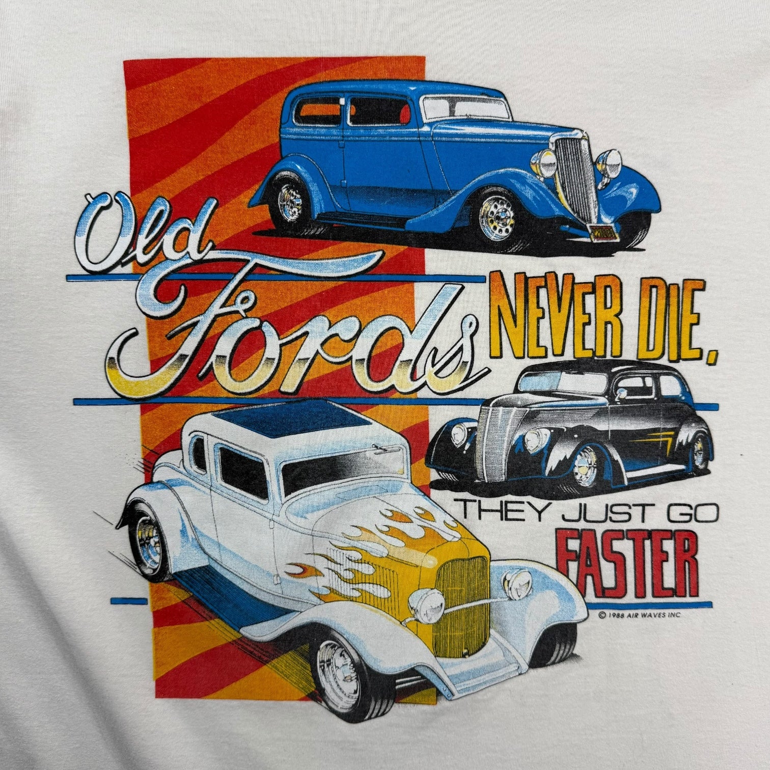 1992 Ford ‘Old Fords Never Die..’ Tee White