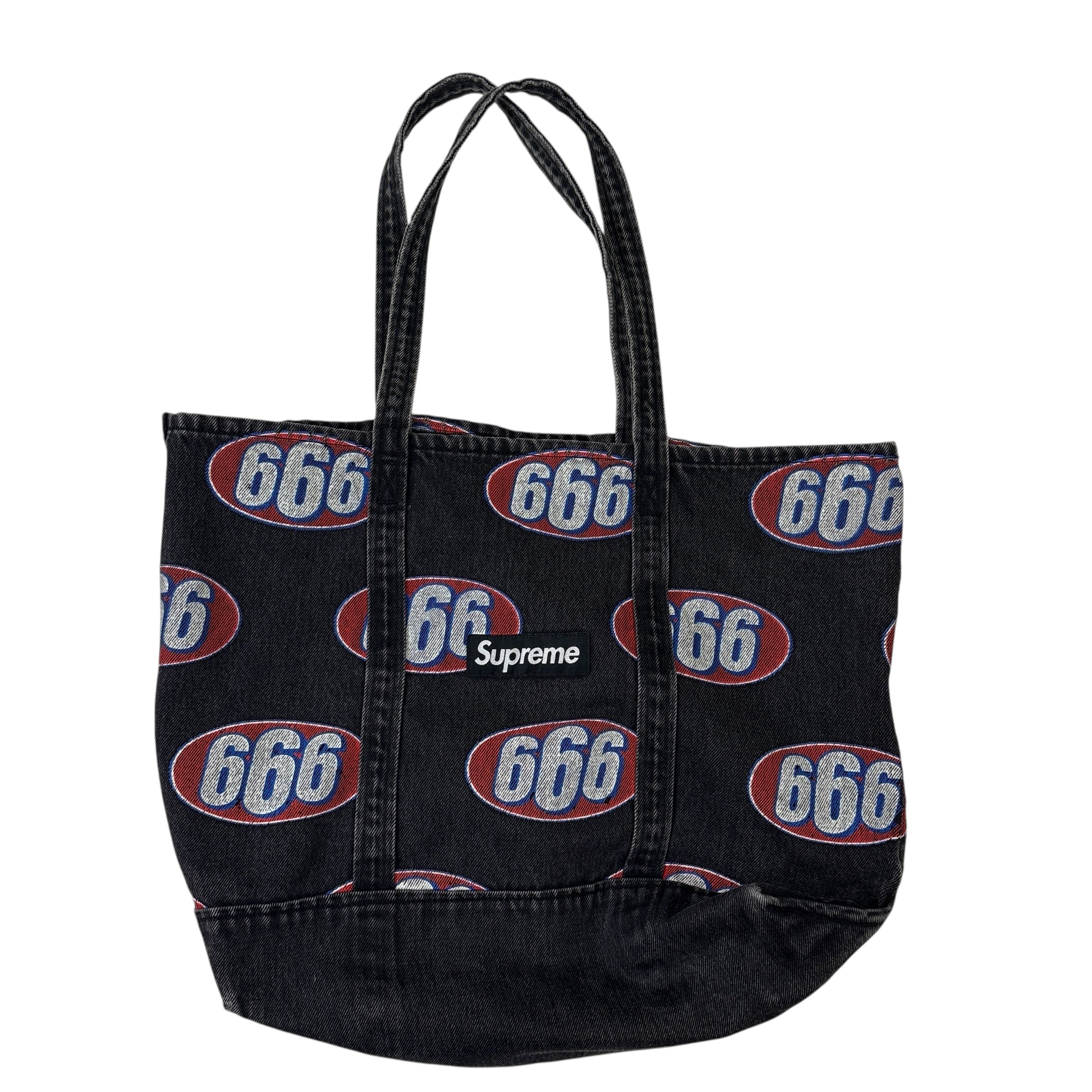 Supreme 666 Tote Bag Black