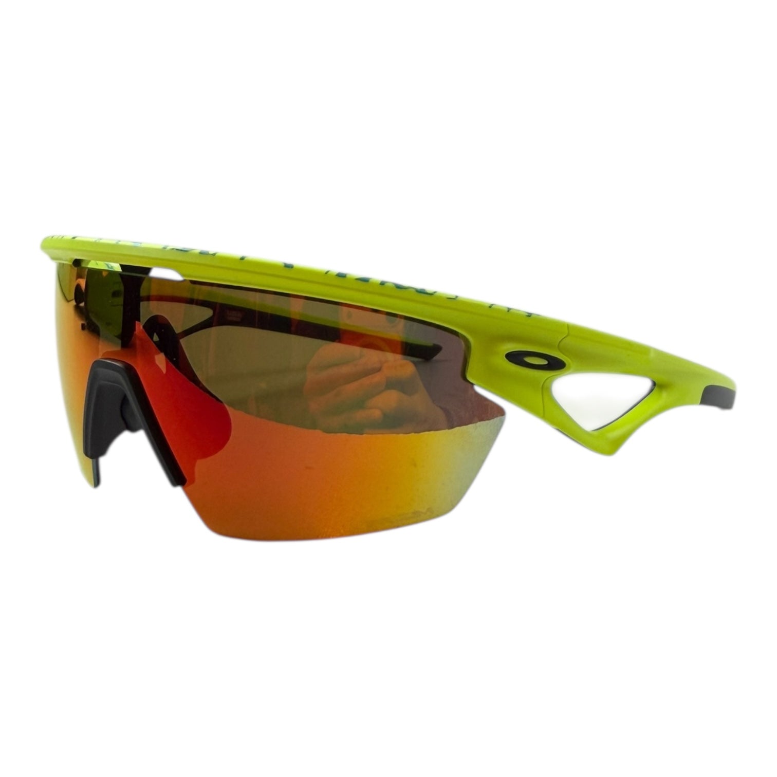 Oakley Sphaera Sunglasses Matte Tennis Ball Yellow/Prizm Ruby
