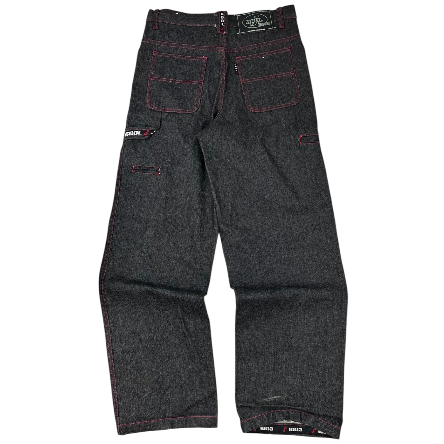 Vintage Y2K Cool J Wide-Leg Jeans Dark Wash