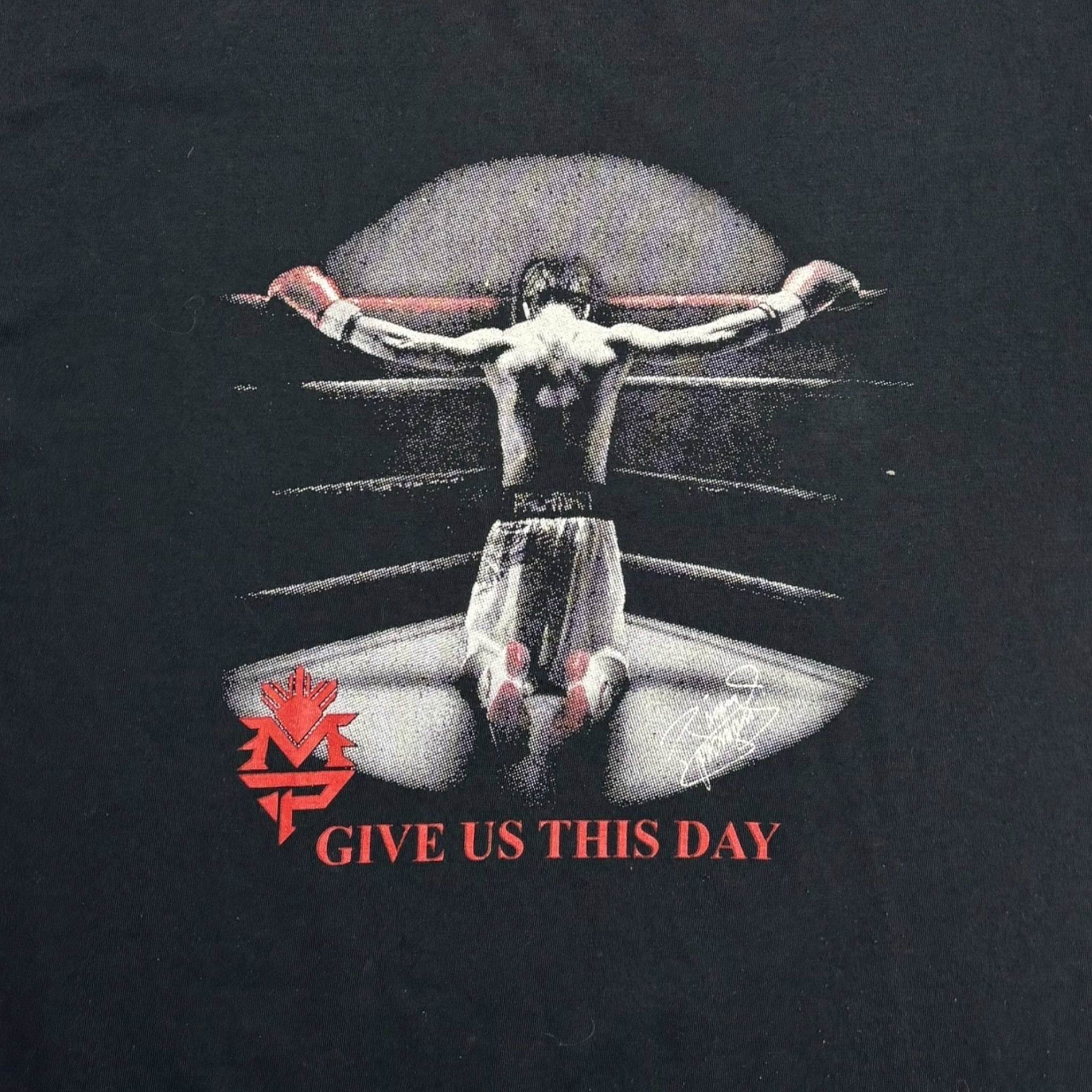 Vintage Manny Pacquiao "Give Us This Day" T-Shirt