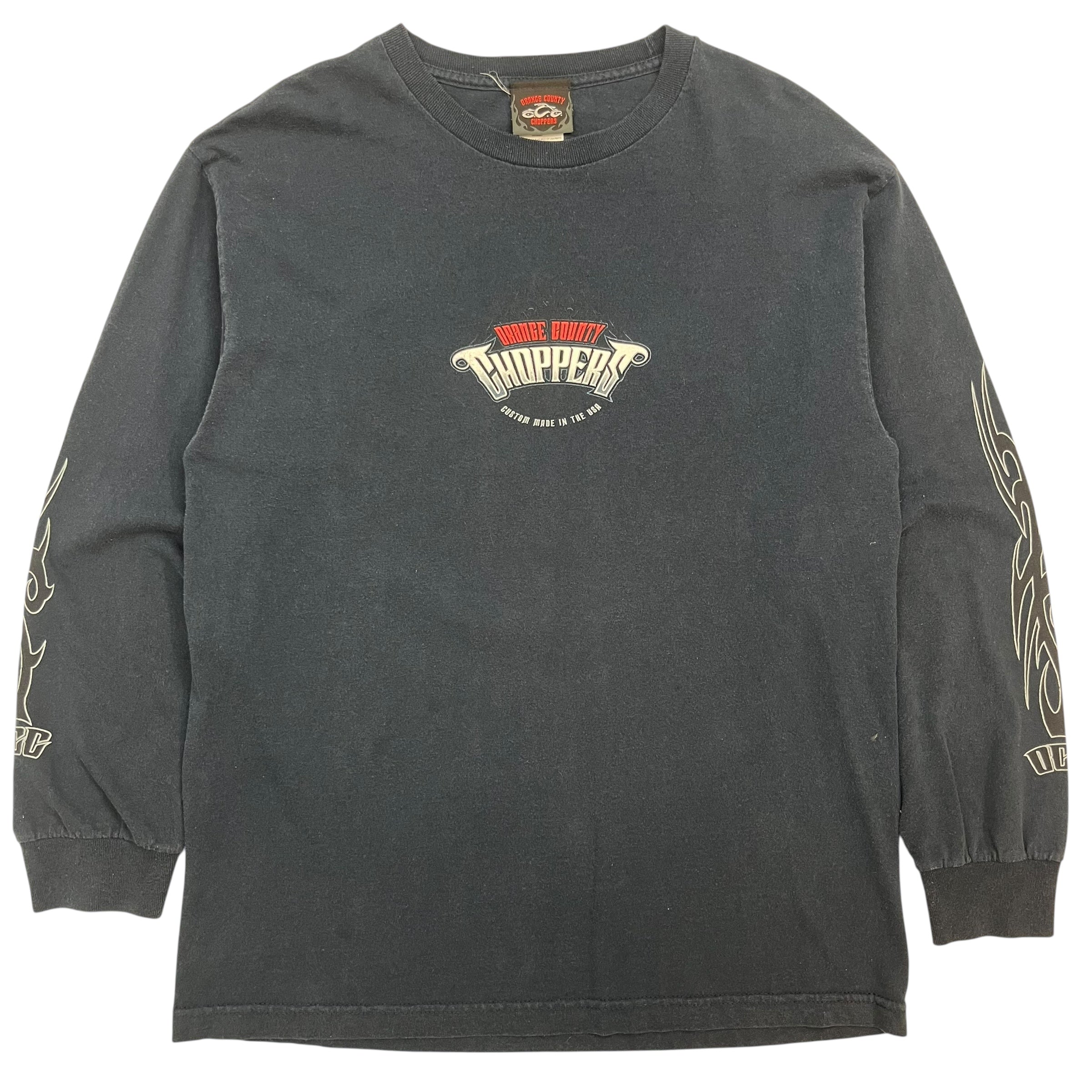 2004 Orange County Choppers Long Sleeve Tee Navy Blue