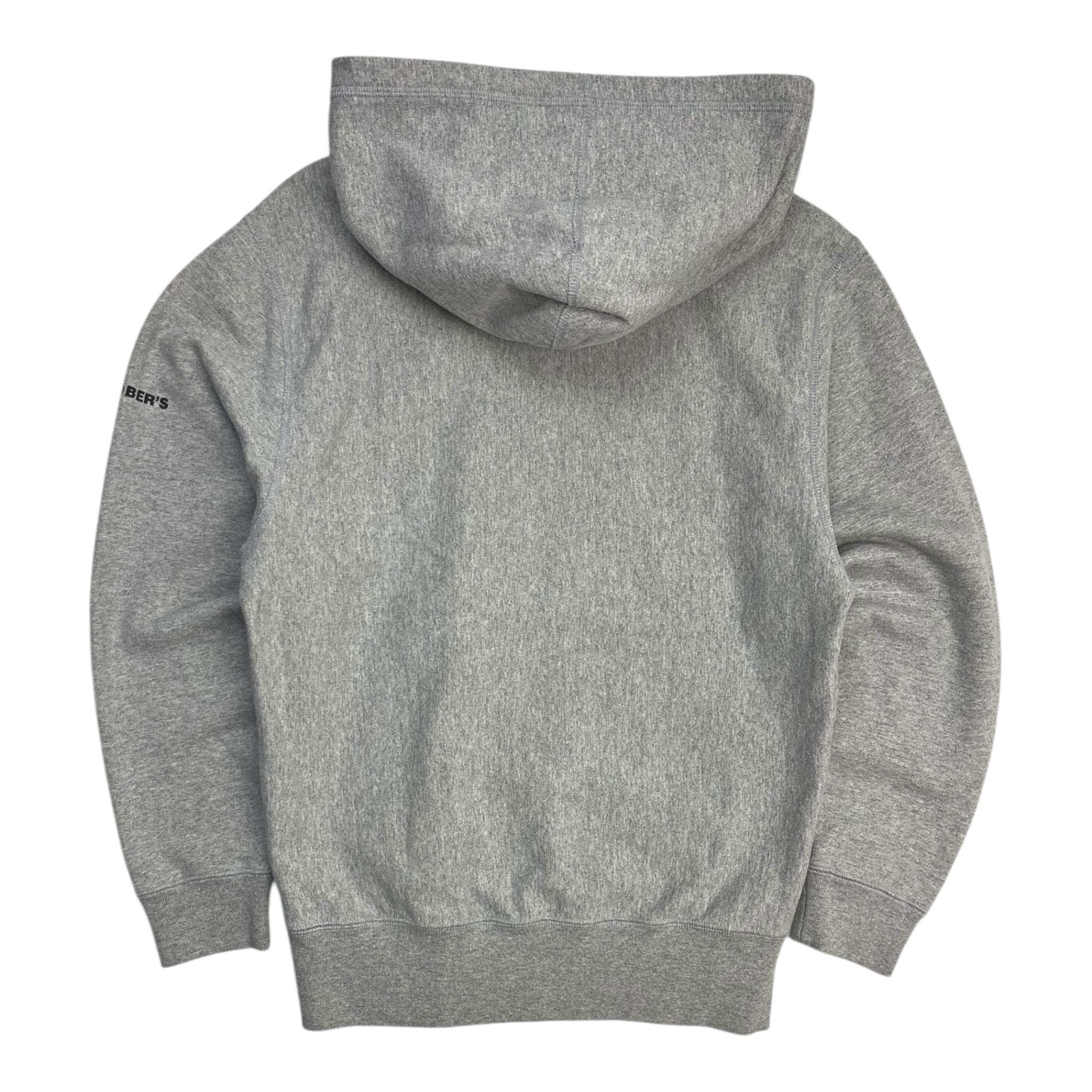 OVO Power and Respect Hoodie Heather Grey