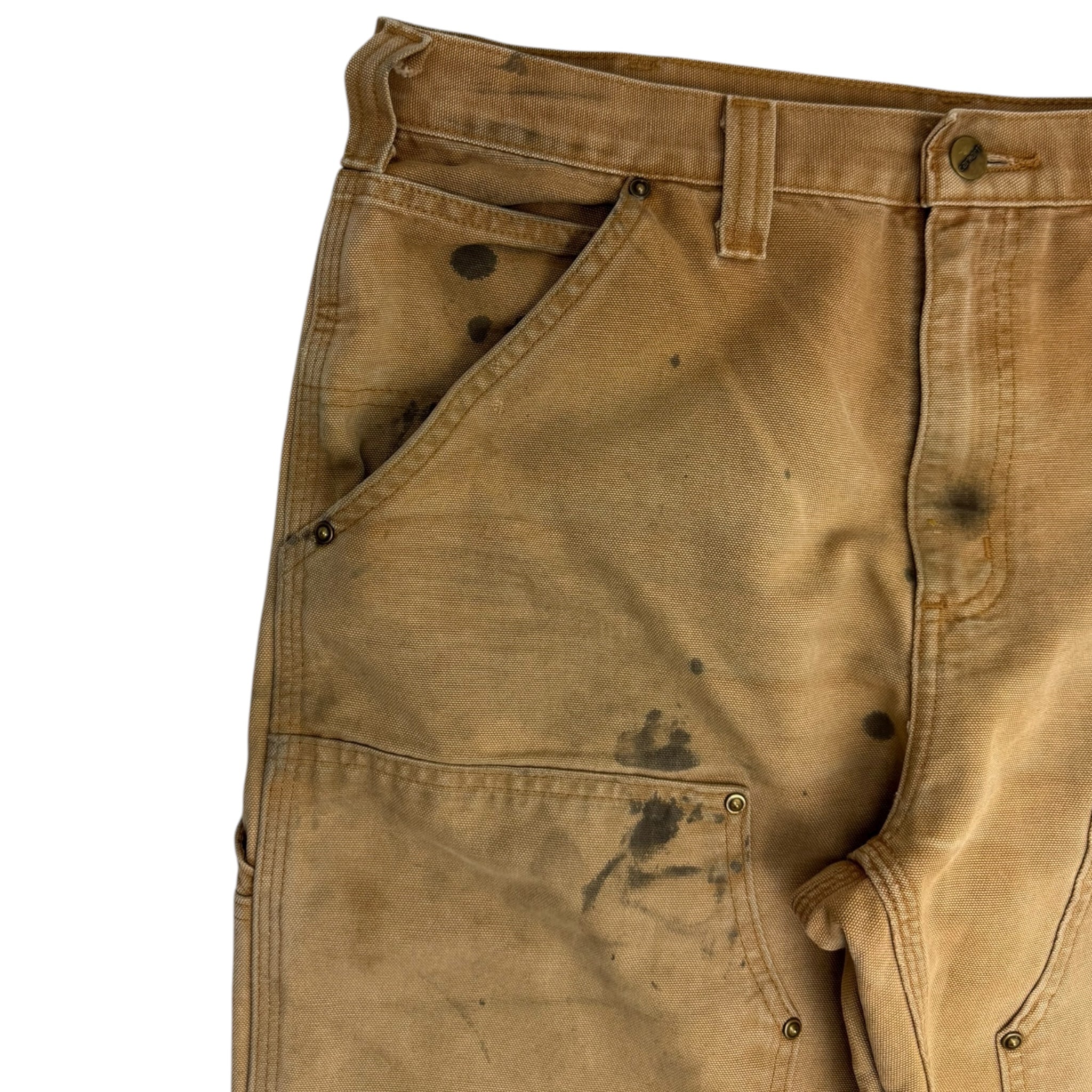 Vintage Carhartt Double Knee Bottoms Light Tan