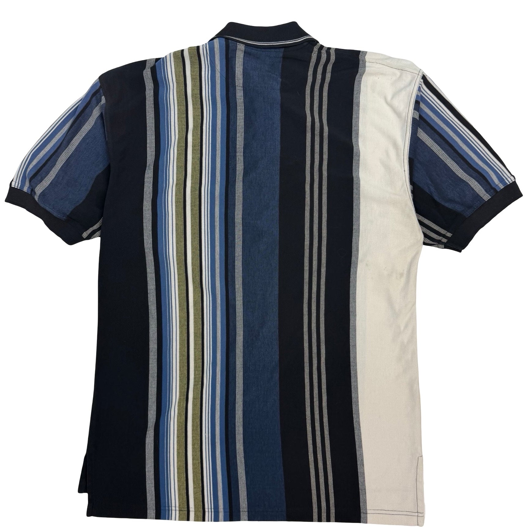 Vintage Kings Of Round Table Striped Polo Blue