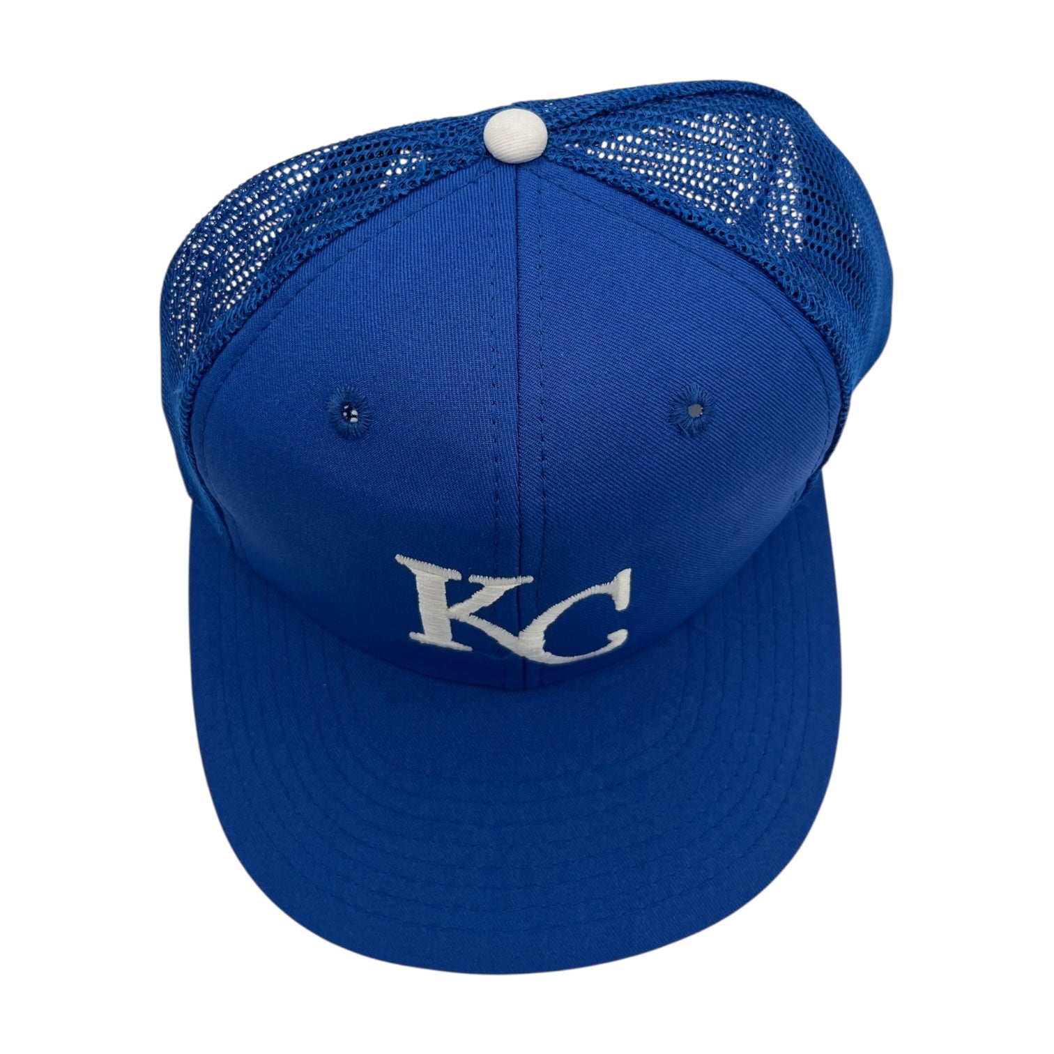 Vintage Kansas City Royals Trucker Hat Blue