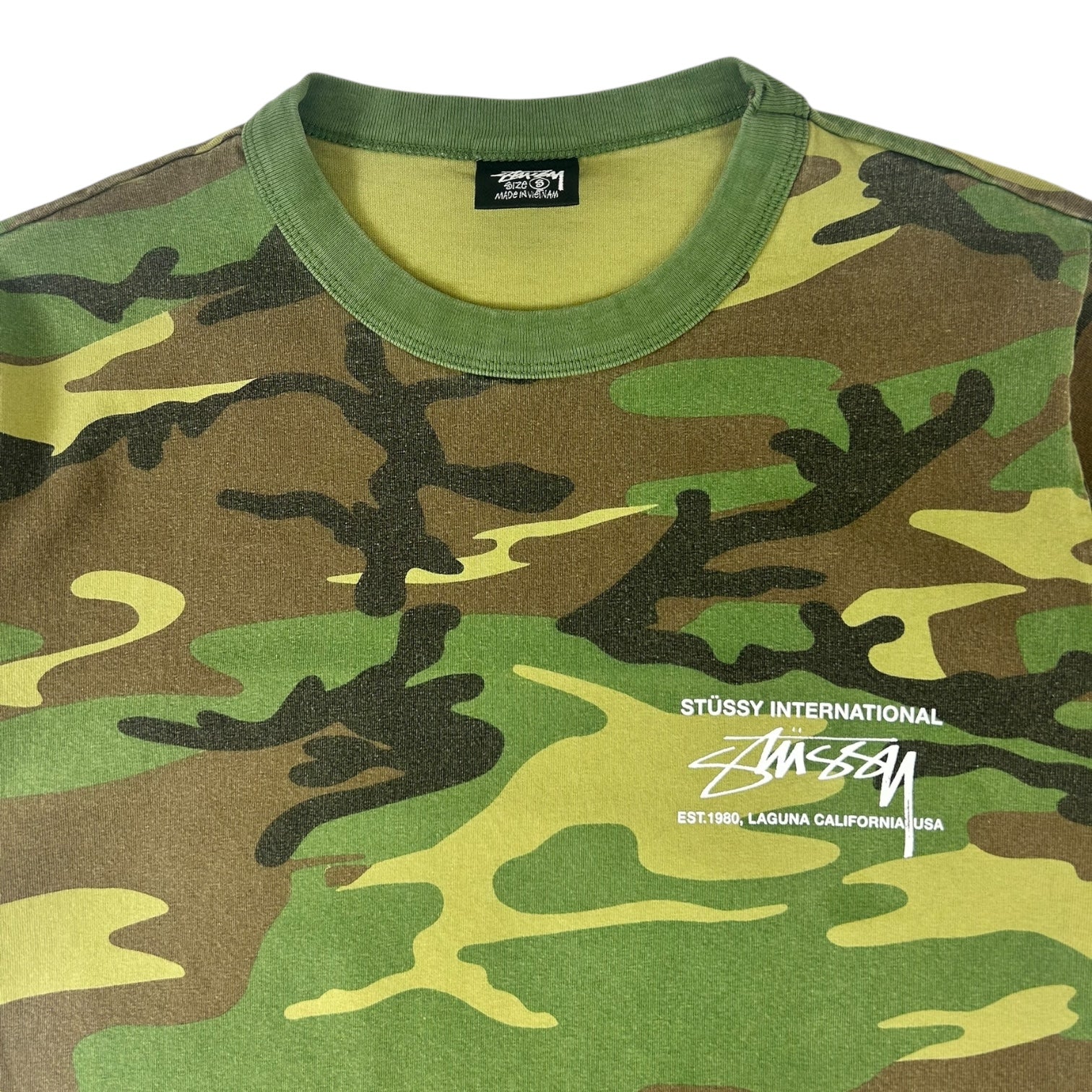Stussy Smooth International T-Shirt Camo