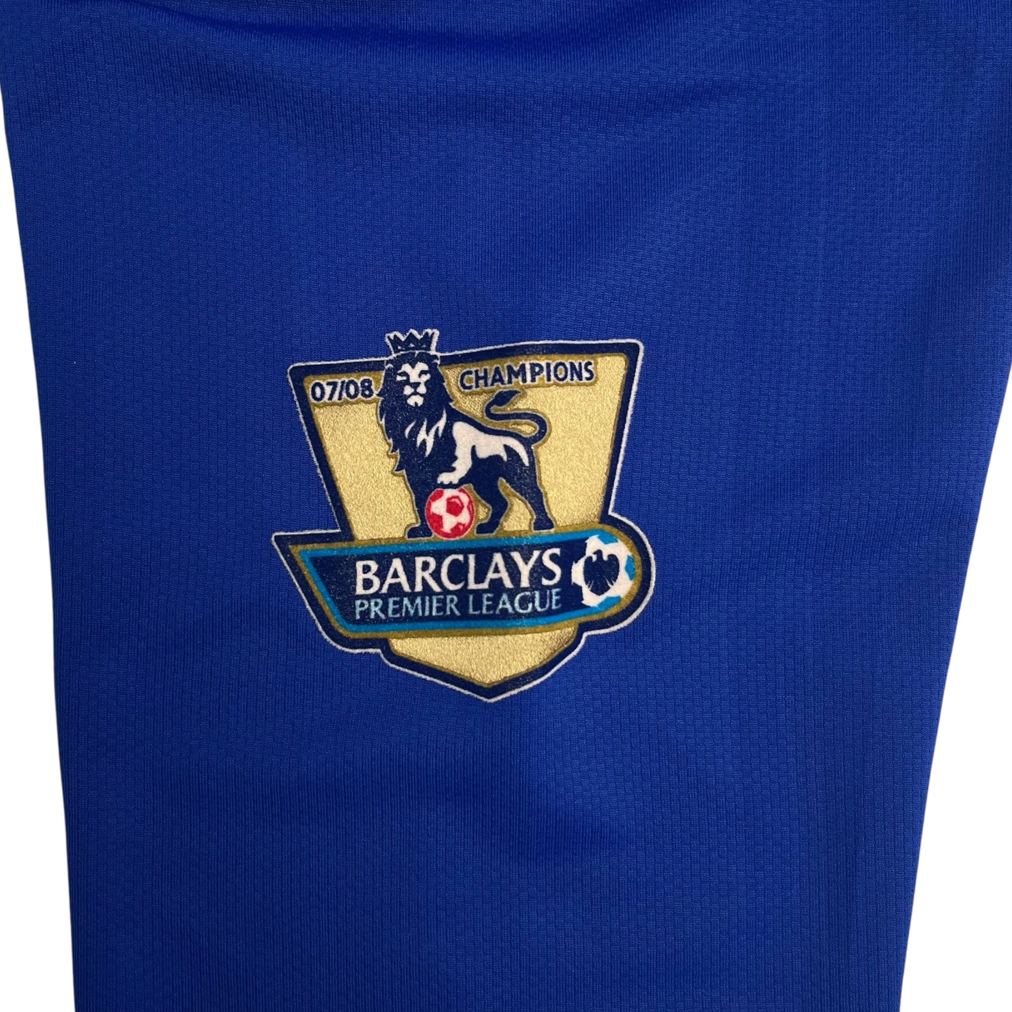 2008-09 Manchester United Scholes Longsleeve Third Jersey Blue