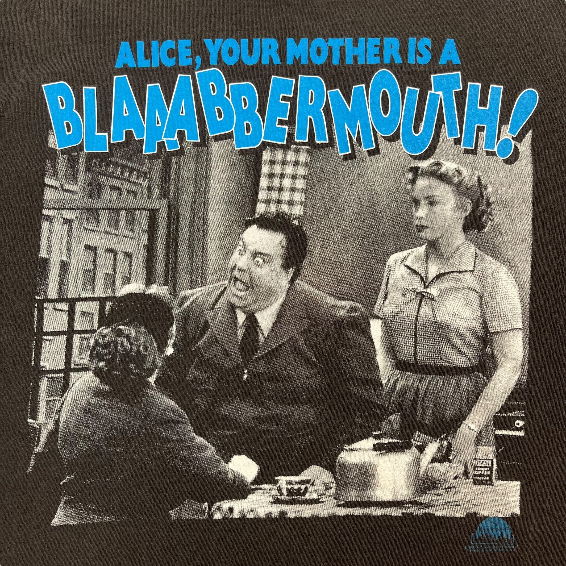 Vintage The Honeymooners “Blabbermouth” Tee Black