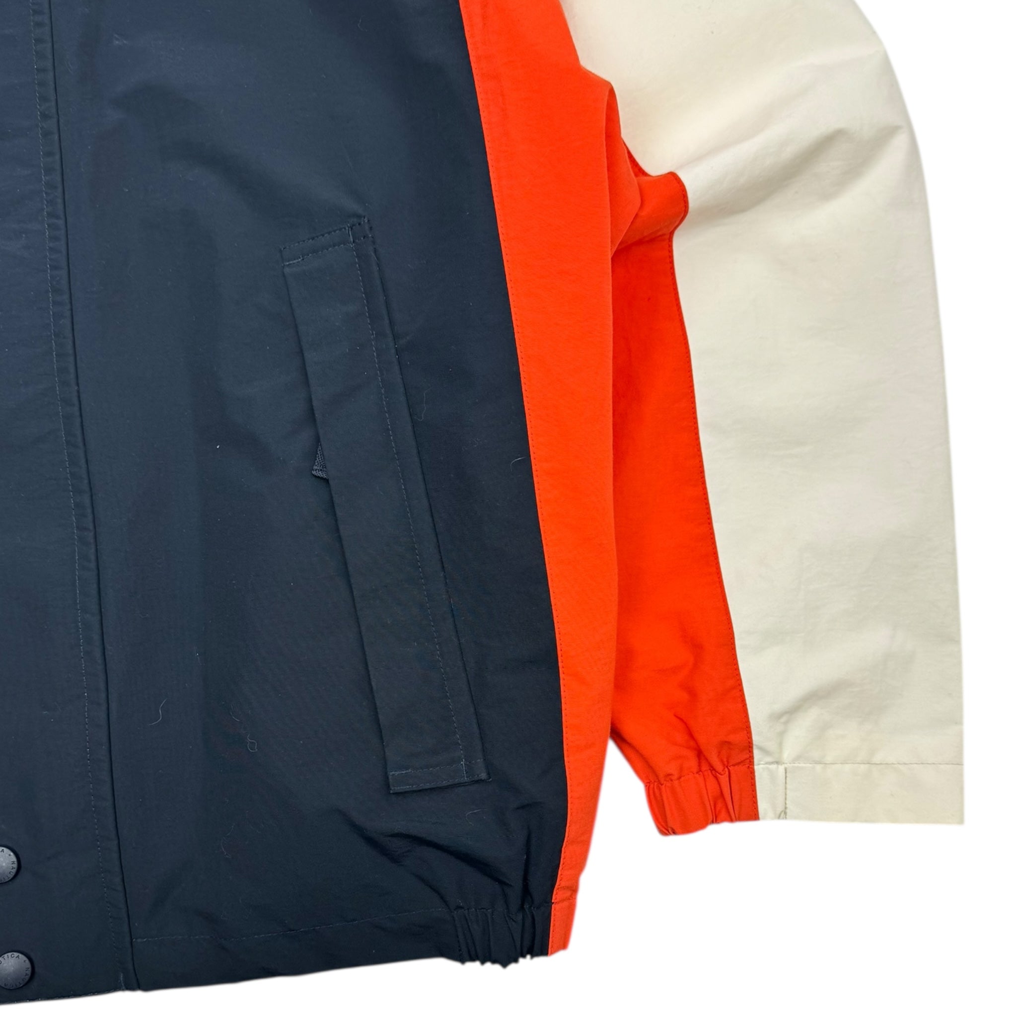 Vintage Nautica Malibu Triatholon Colorblock Zip Up Jacket