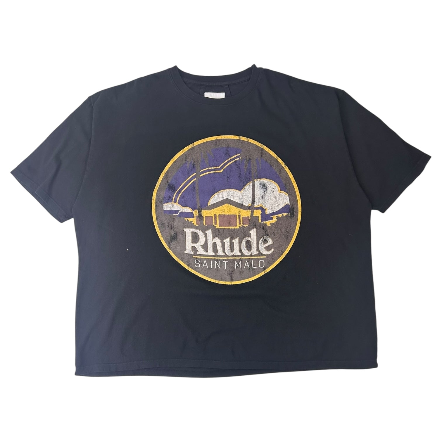 Rhude Saint Malo T-Shirt Black