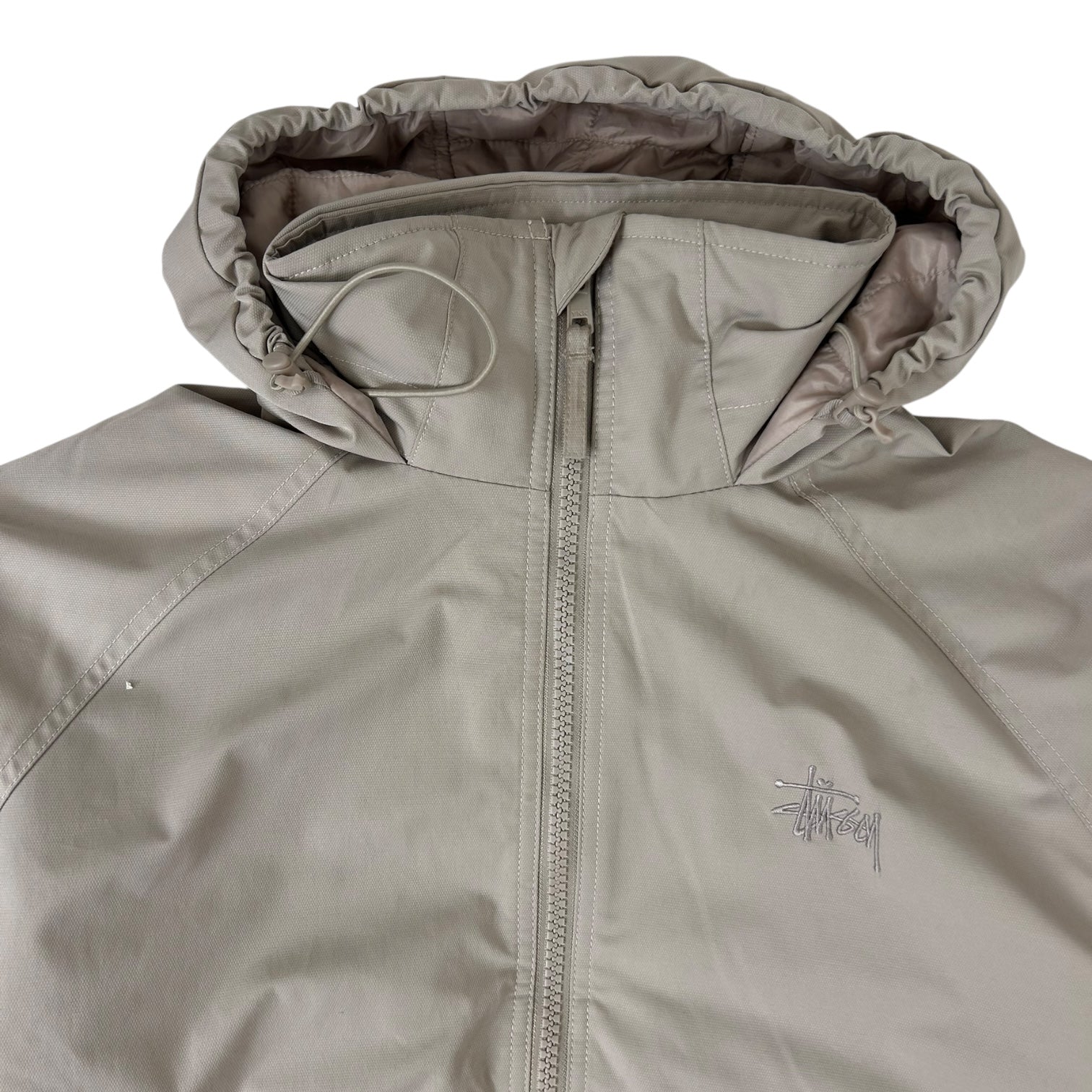 Stussy Military Short Parka Jacket Bone