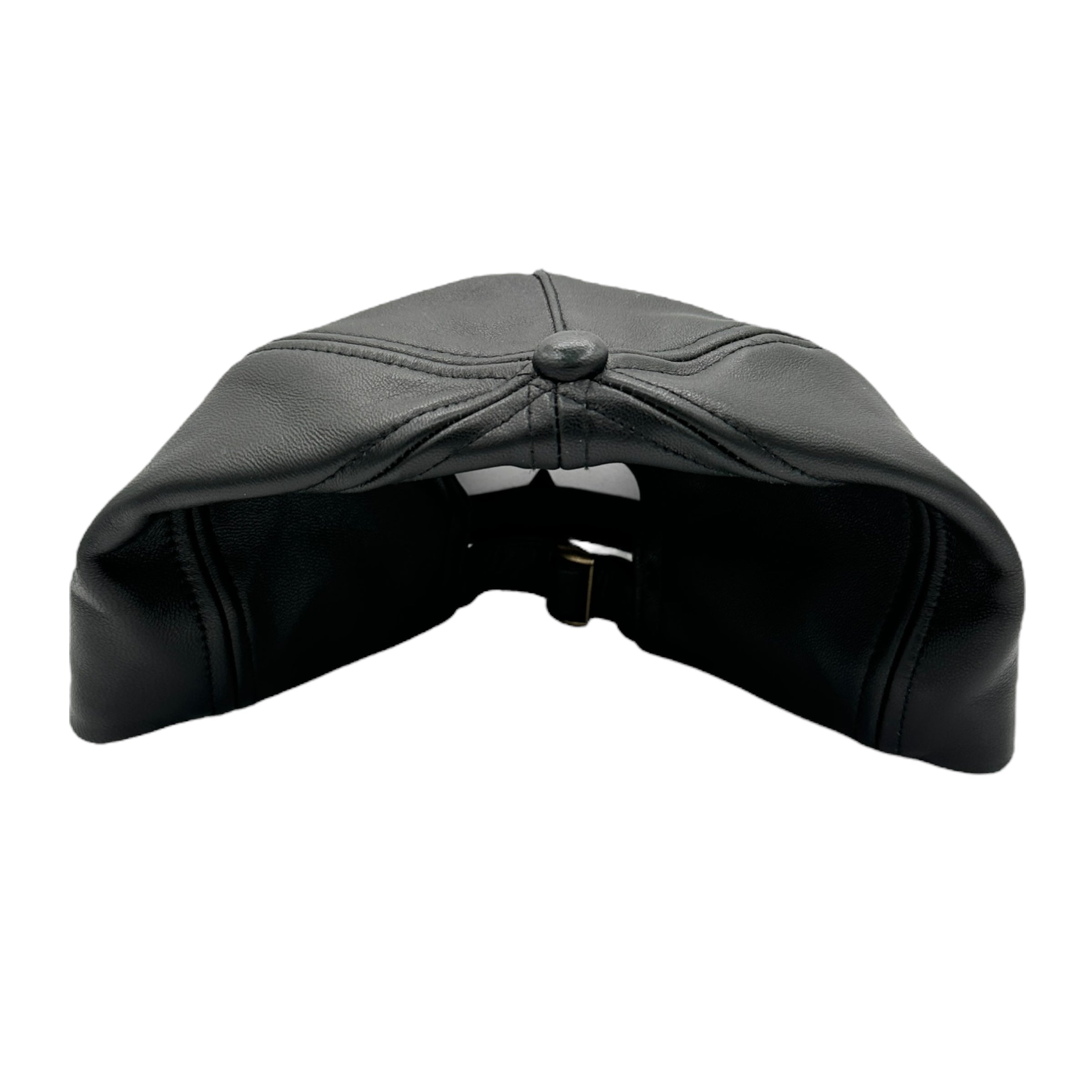 Carpet Company Leather Logo Hat Black