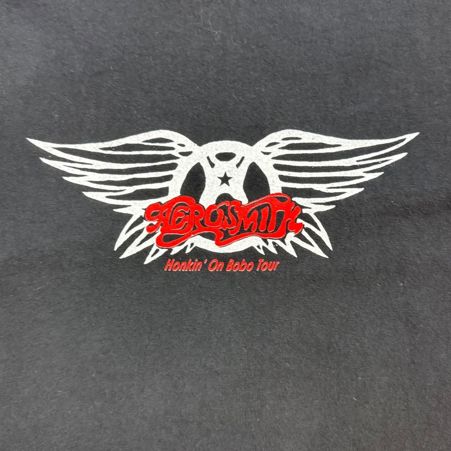 2004 Aerosmith ‘Honkin On Bobo Tour’ Tee Black