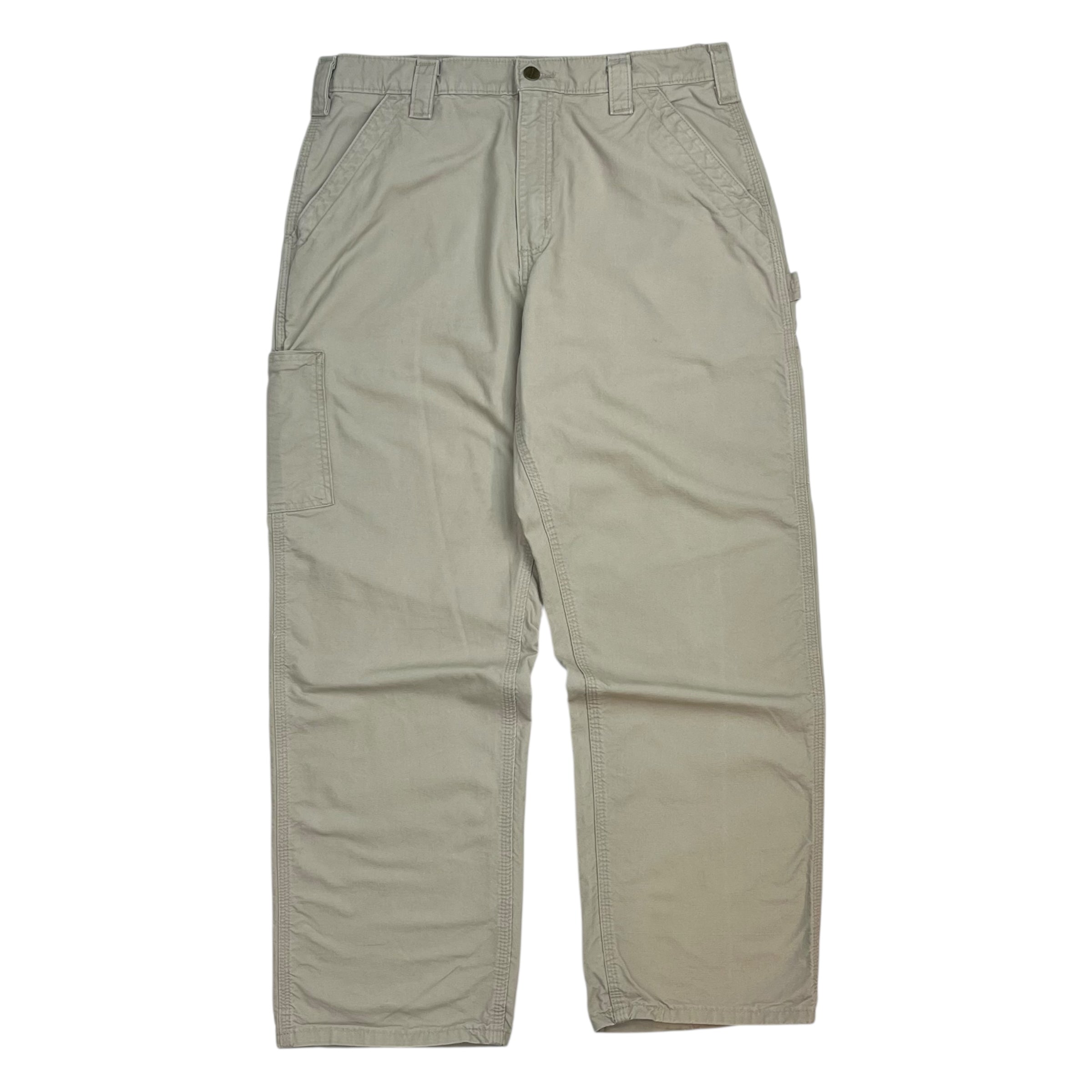 Vintage Carhartt Dungaree Pants Beige