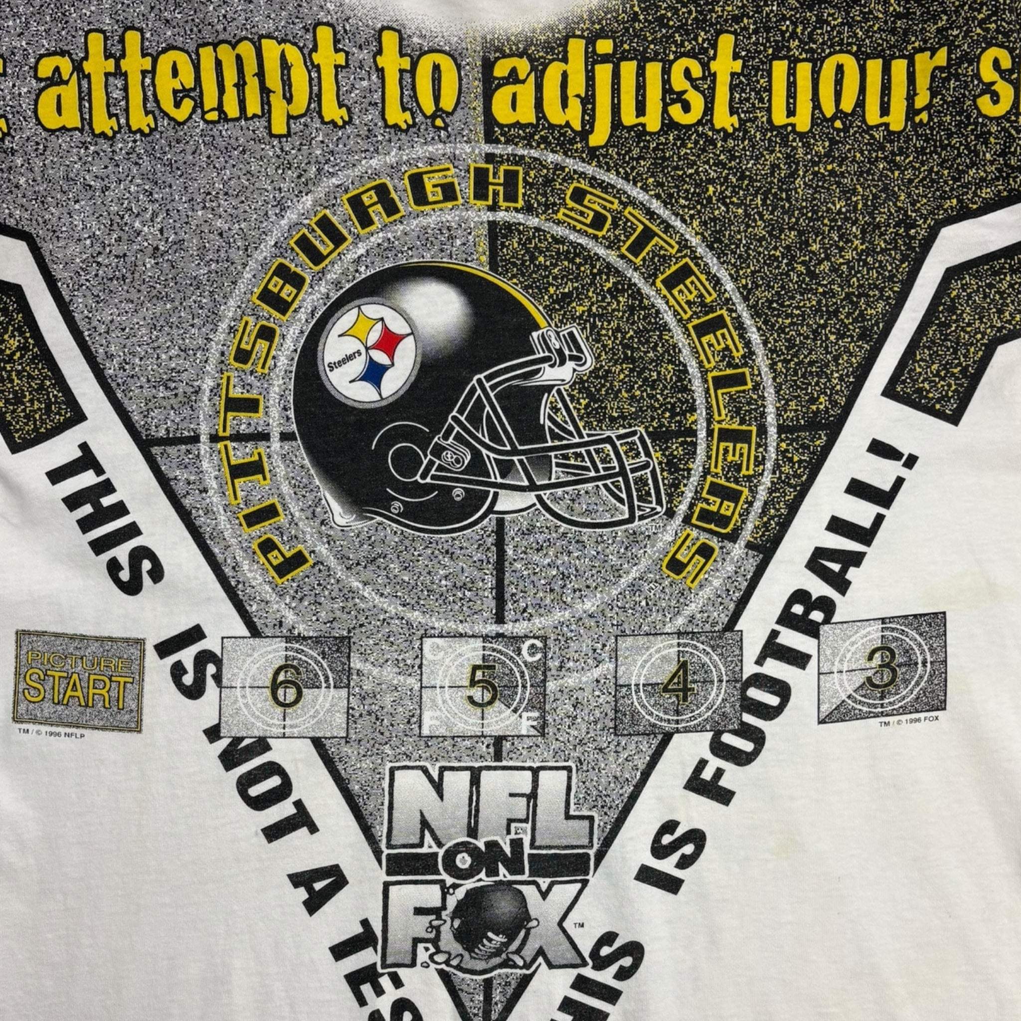 1996 Pittsburgh Steelers NFL on Fox T-Shirt