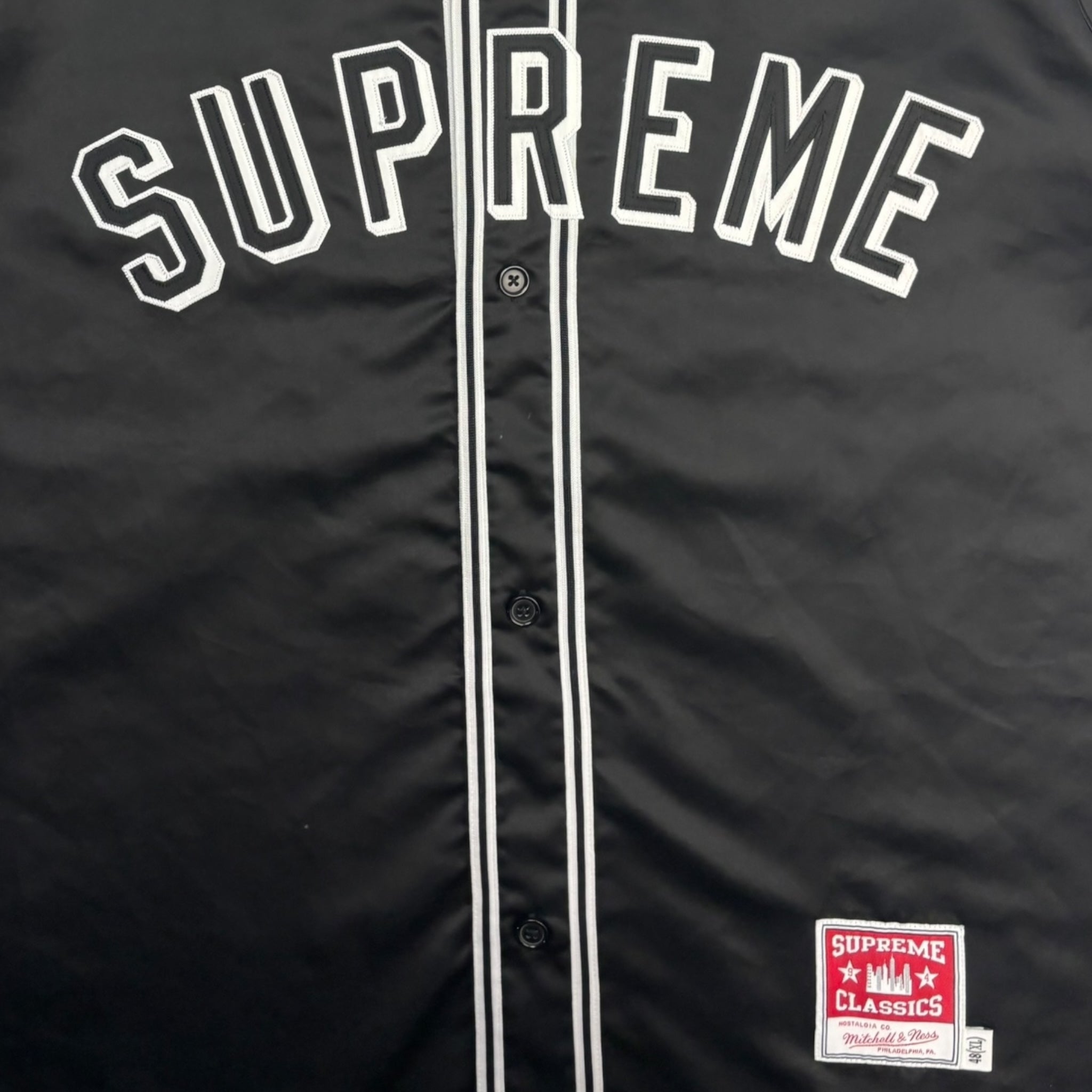 Supreme X Mitchell & Ness Baseball Jersey
