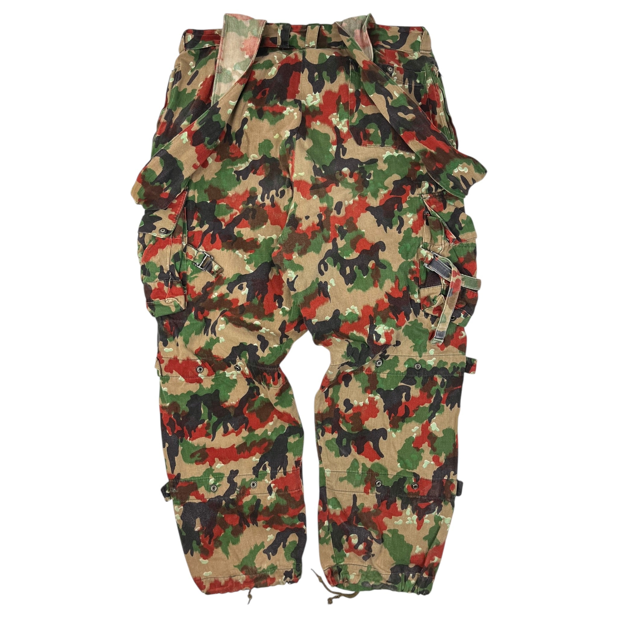 Vintage Swiss Army Alpenflage M70 Combat Cargo Pants