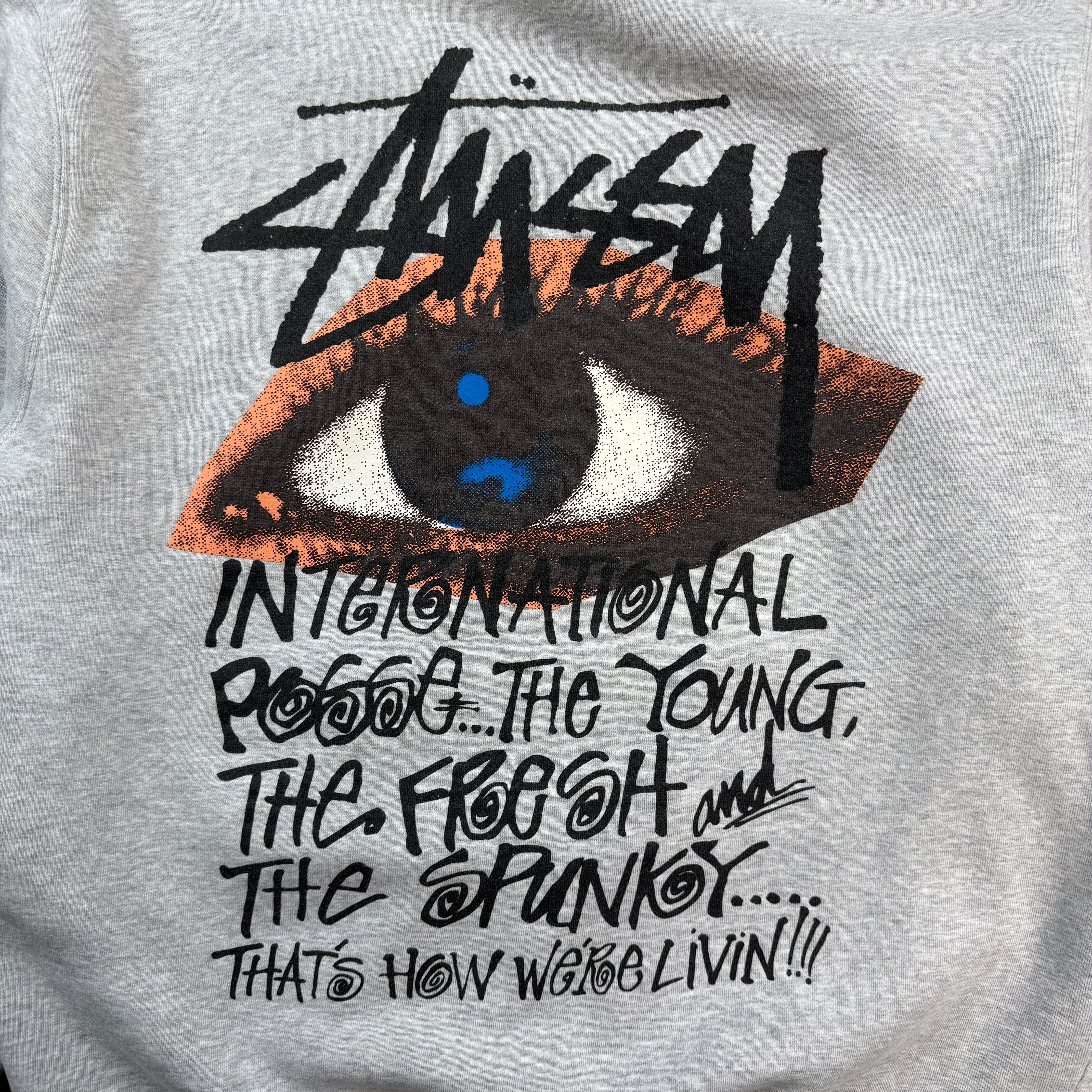 Stussy Ocular Hoodie Grey